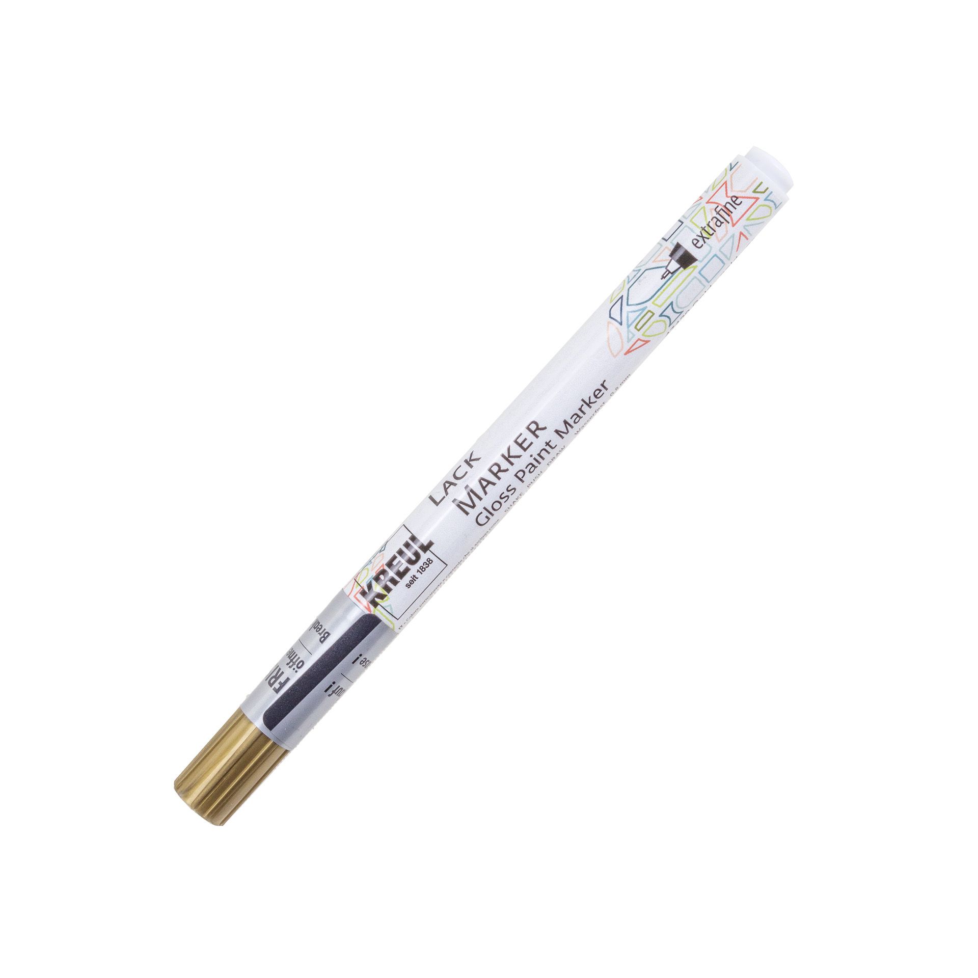 Lackmalstift extrafine gold