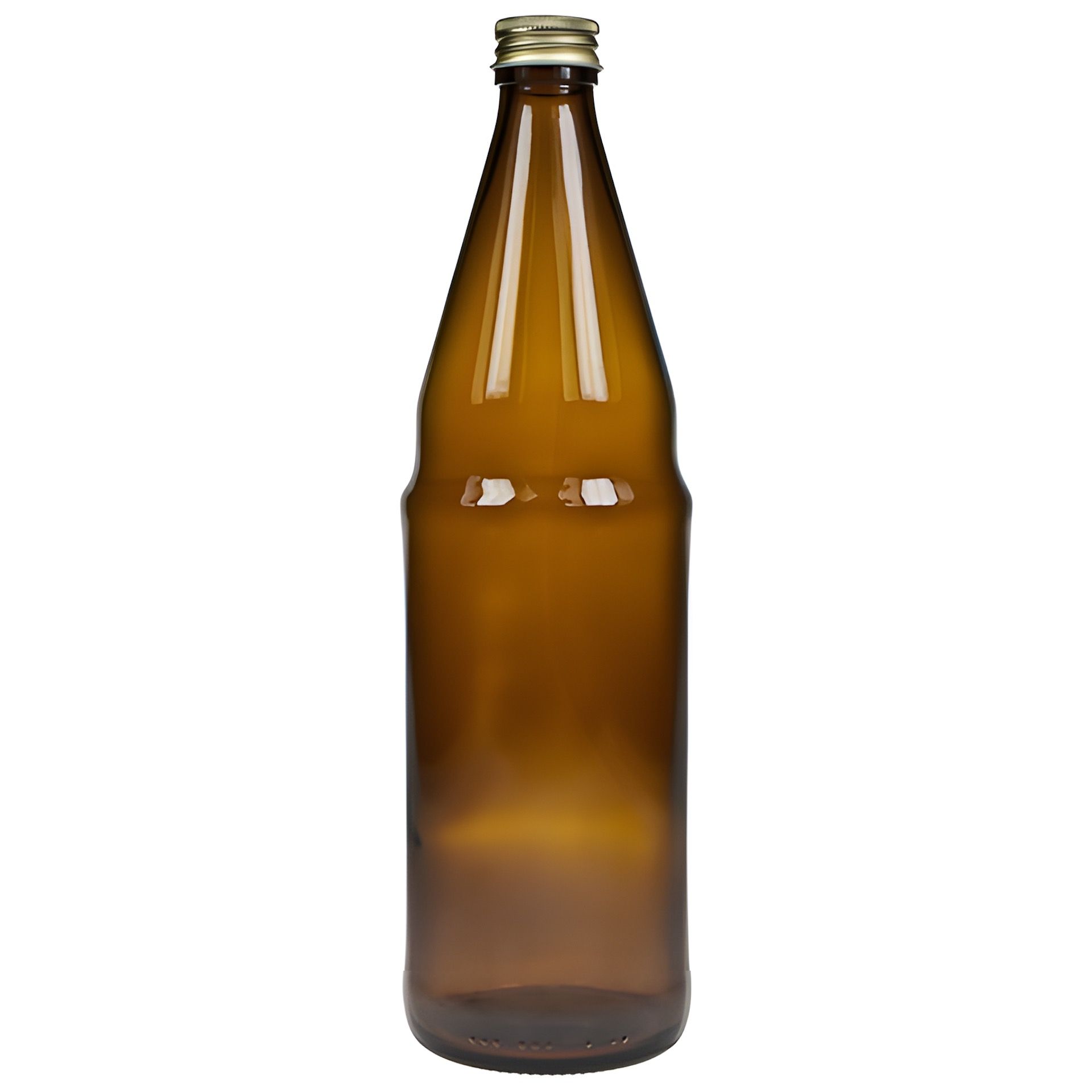 Saftflasche 750 ml braun (Karton, 53 Stück)