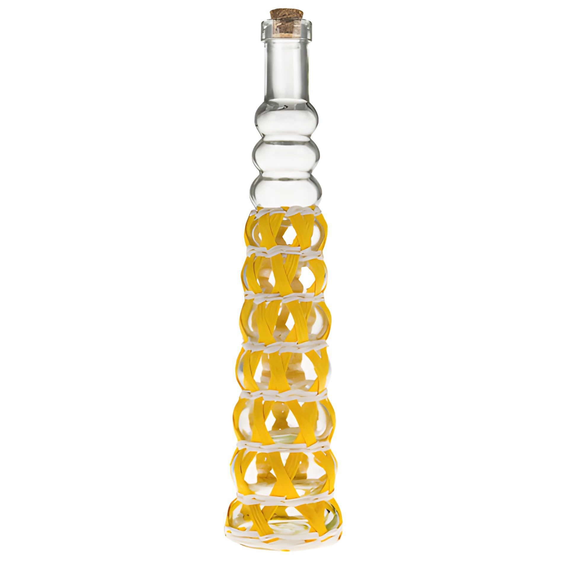 Deko-Flasche 'Hawaii' 300 ml gelb