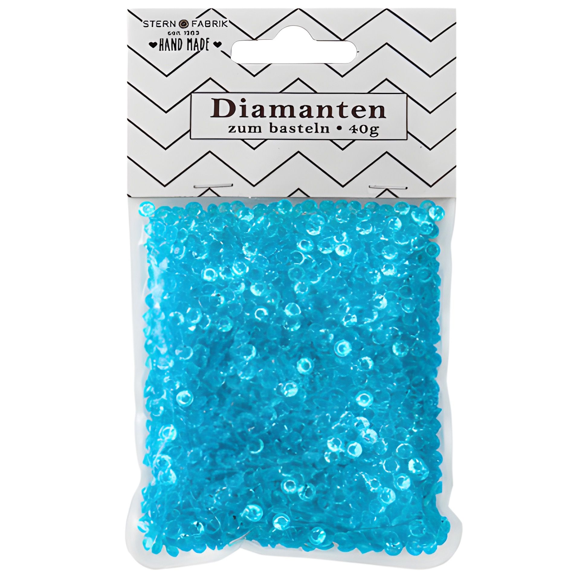 Streudeko 'Diamanten' blau 40 g
