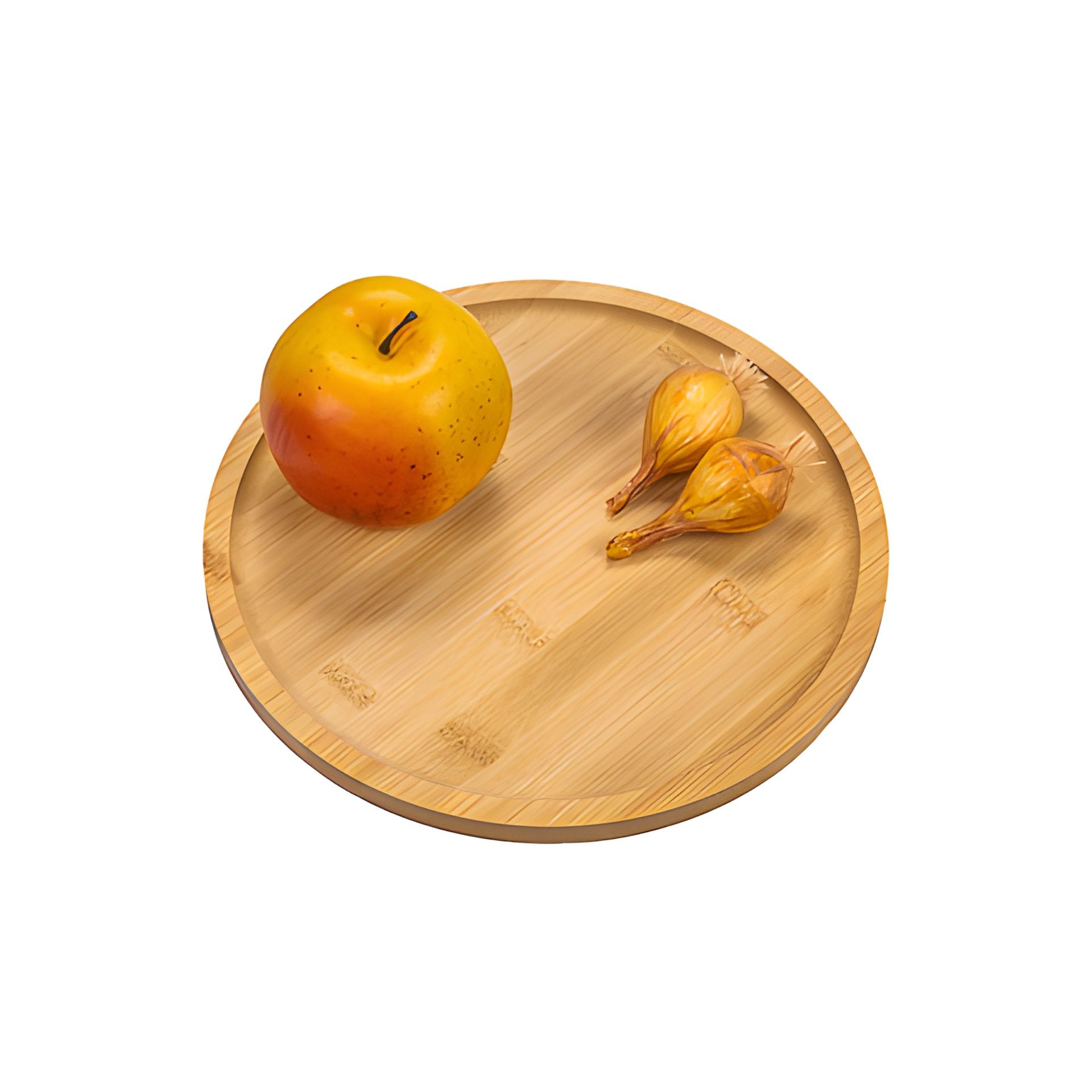 Bambustablett Ø 24 cm