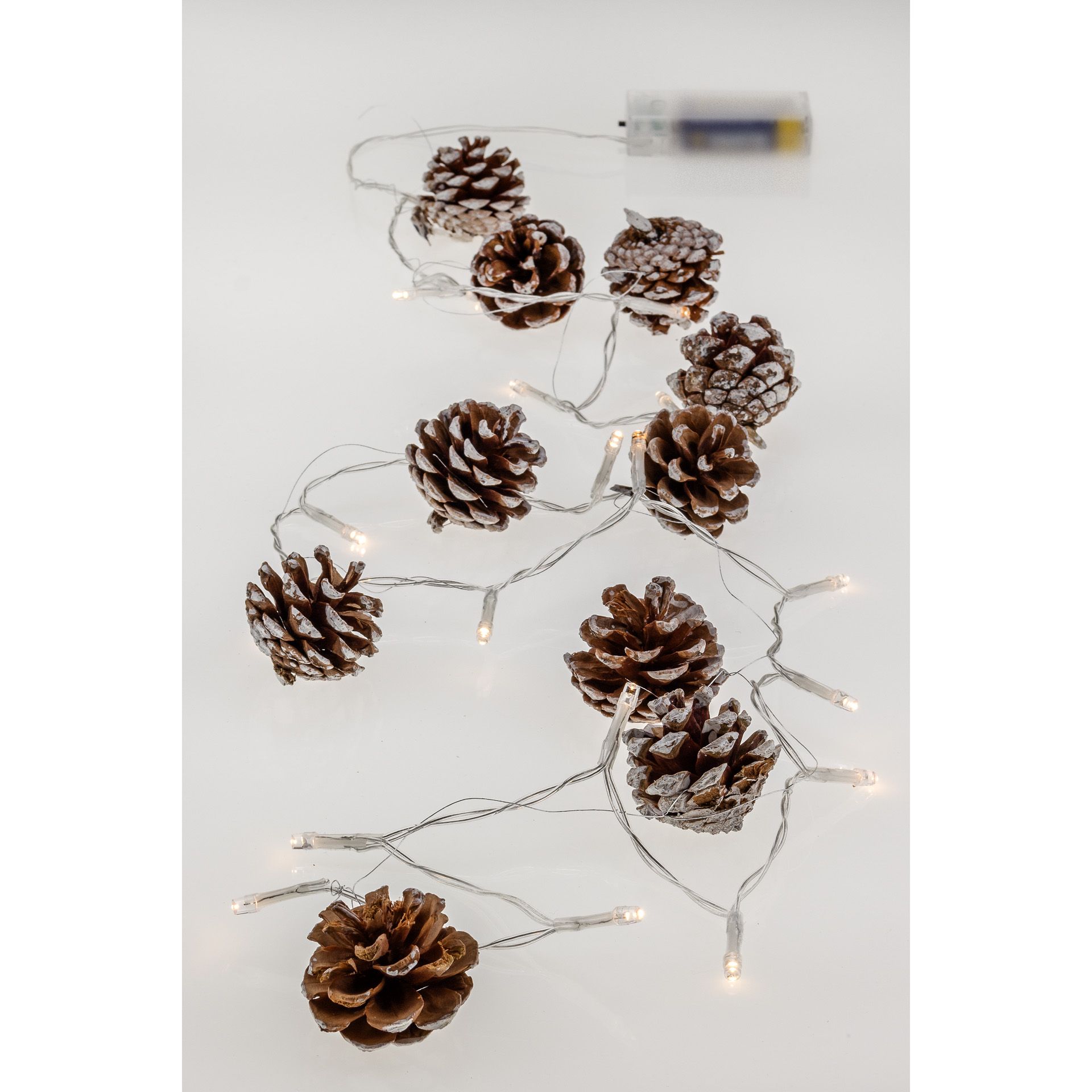 Lichterkette 'Tannenzapfen' mit 20 LEDs, 120 cm