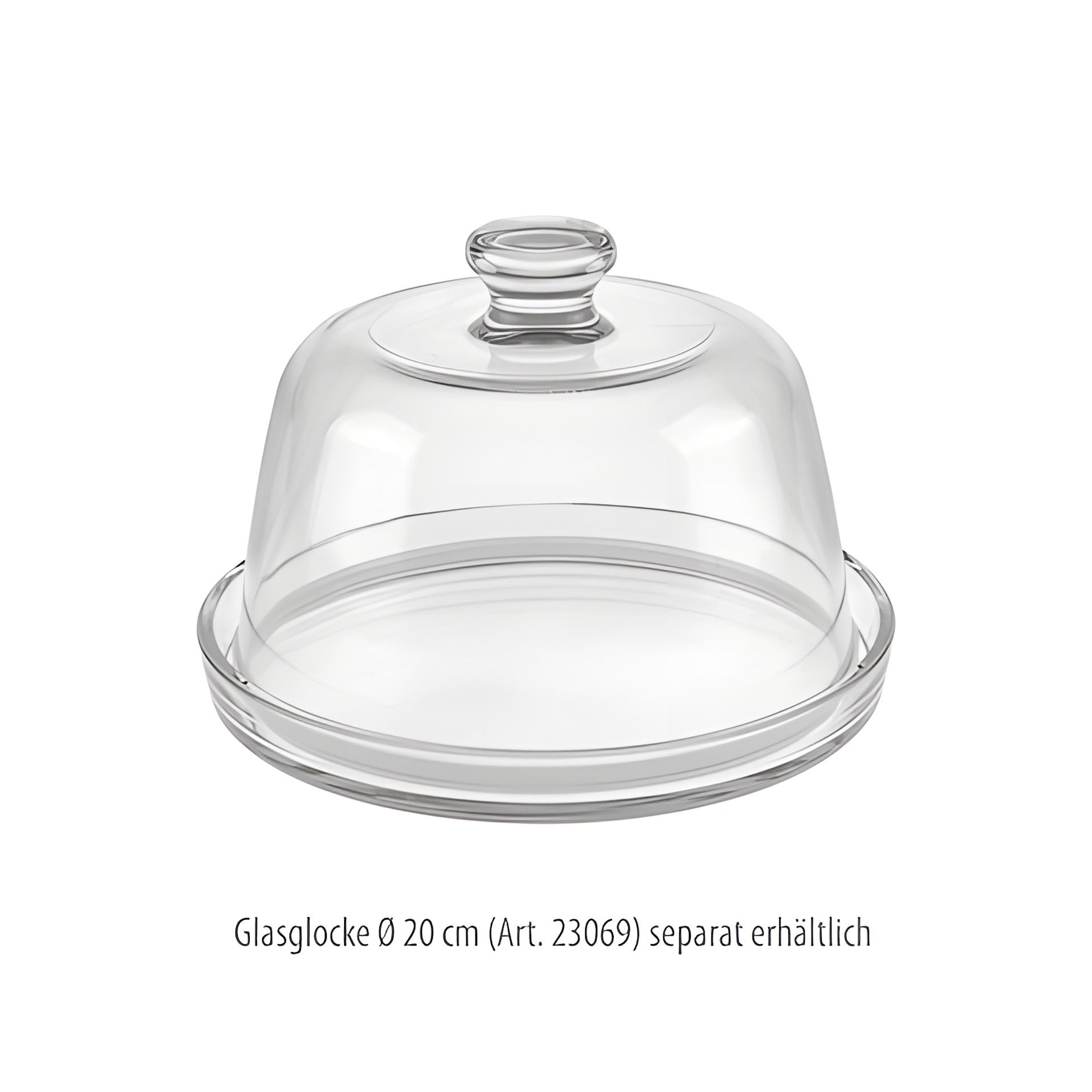 Glasteller Ø 22 cm