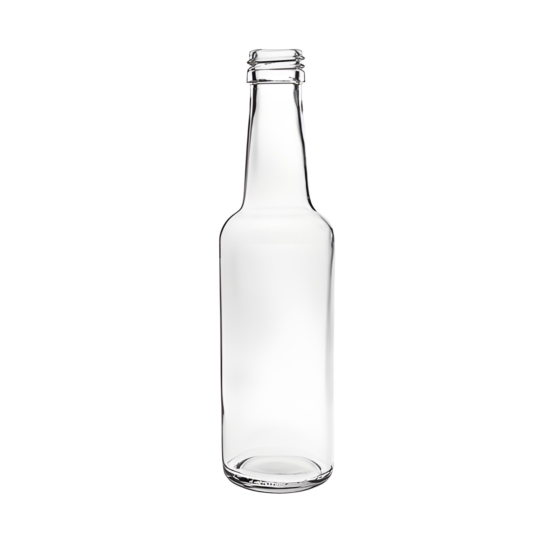 Geradhalsflasche  250 ml Typ A