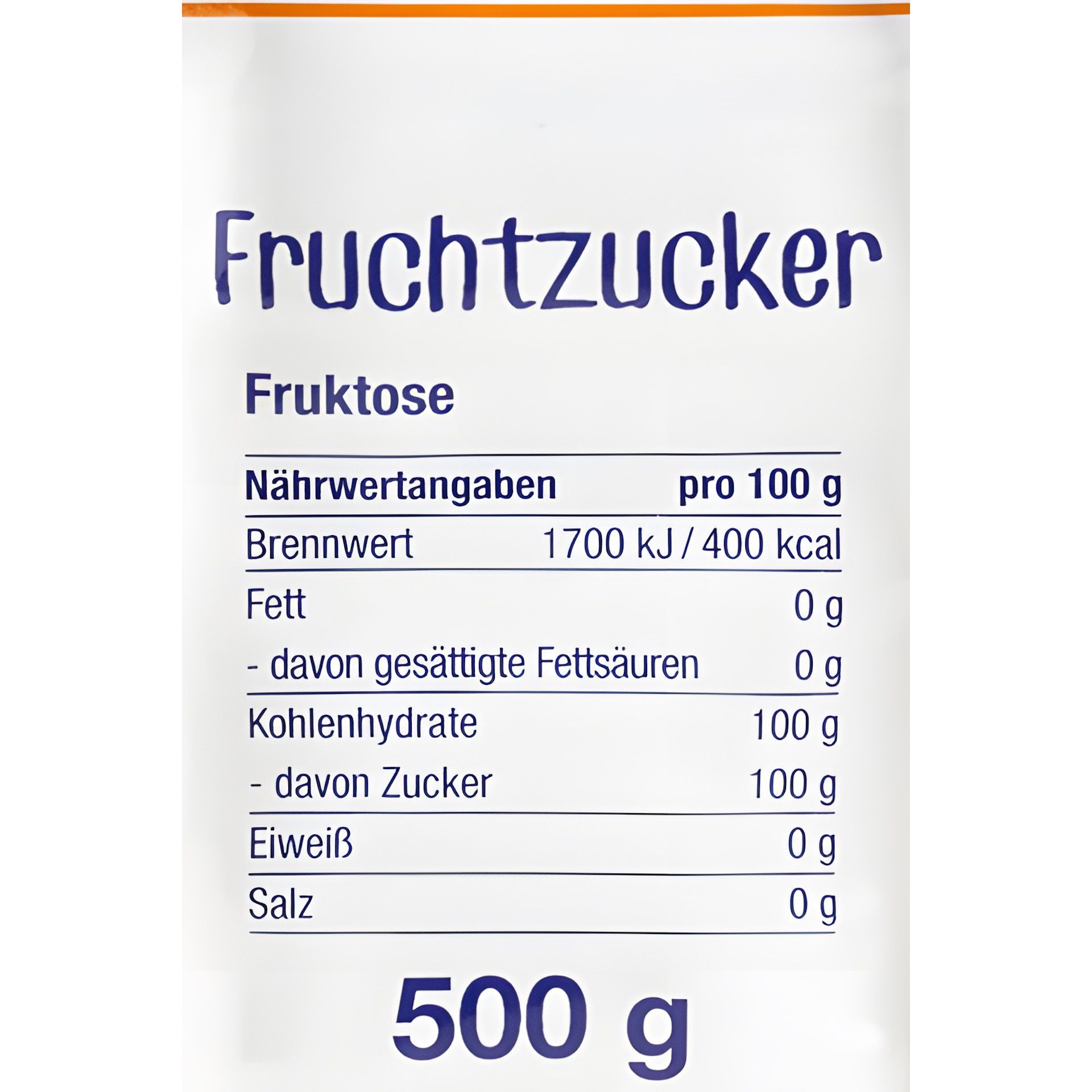 Fruchtzucker, 500 g