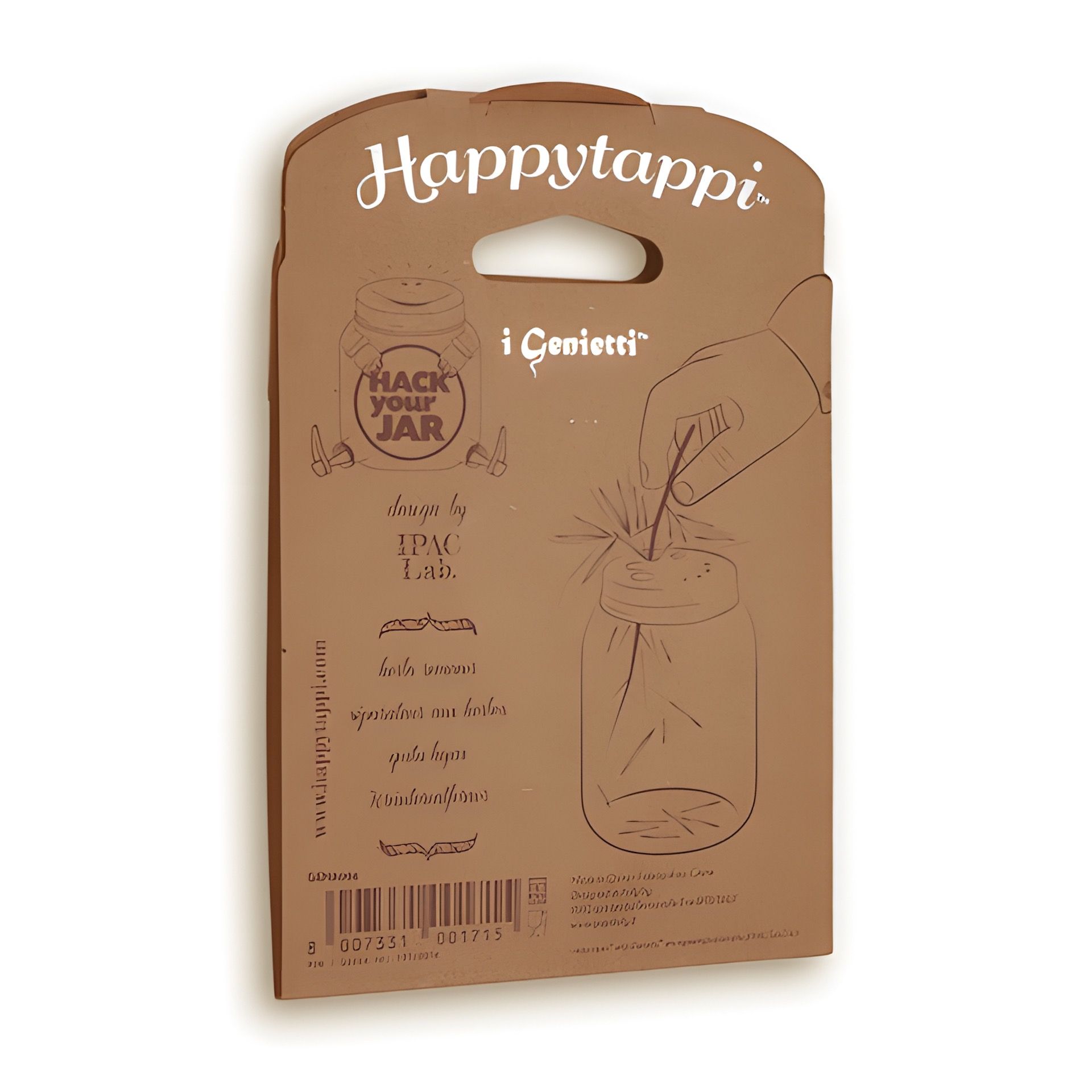 HappyTappi CT 70 Kräuterabstreifer (Karton, 6 Stück)