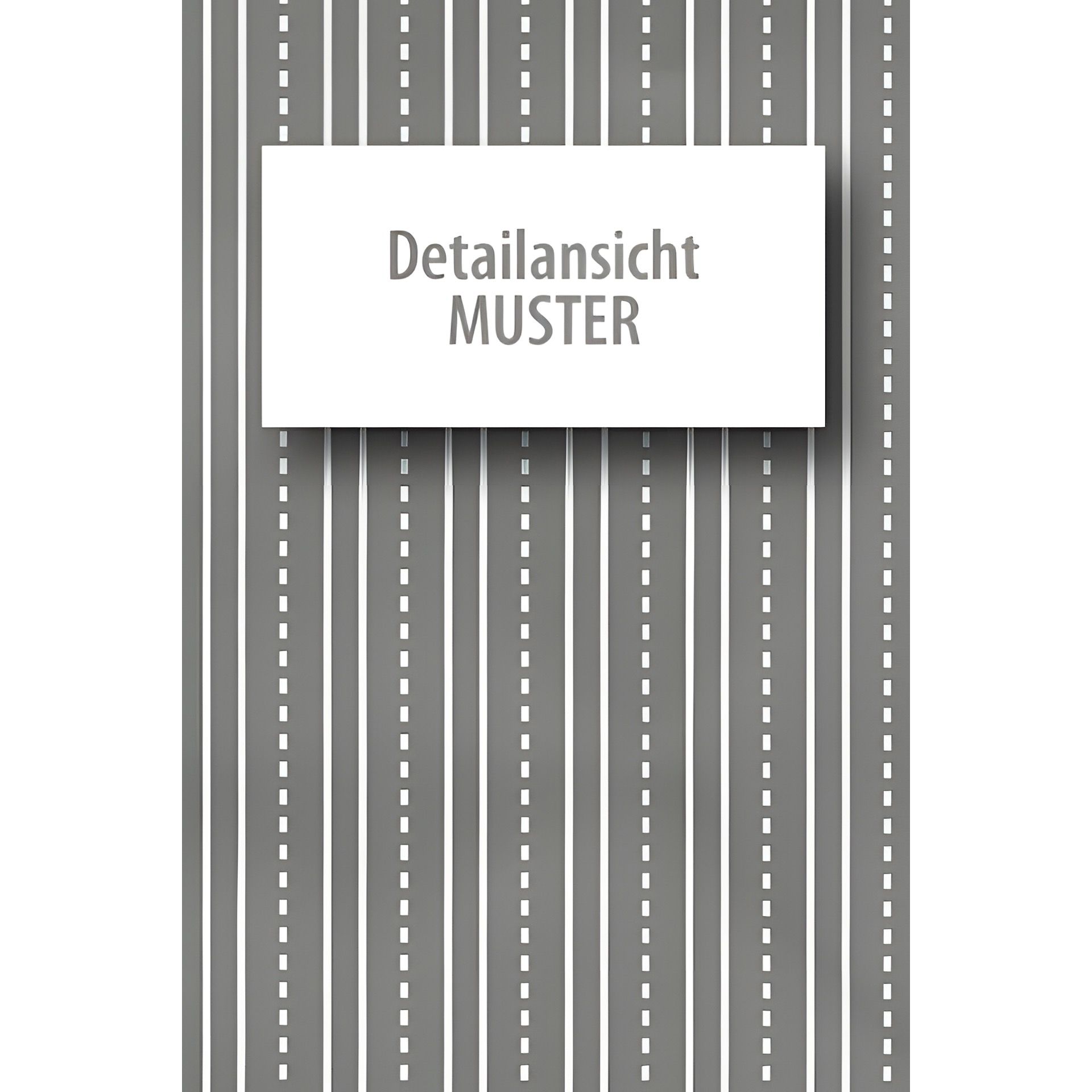 Geschenktüte 'Nadelstreifen' grau, klein