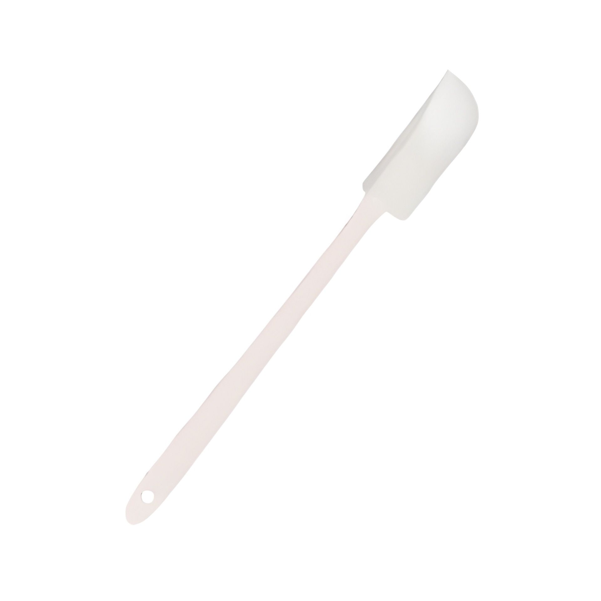 Teigschaber schmal 25,5 cm weiß
