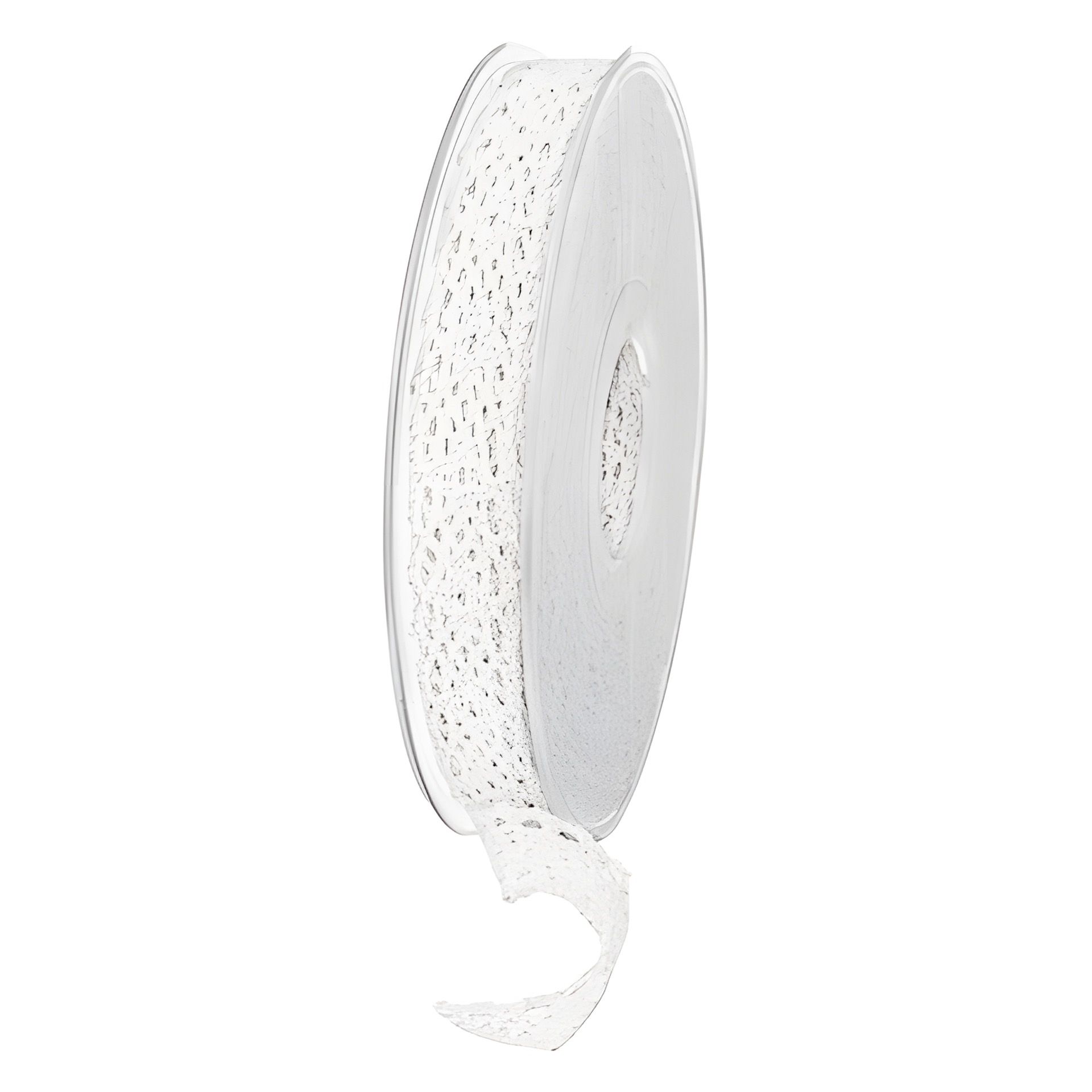 Spitzenband 10 m, 15 mm weiß