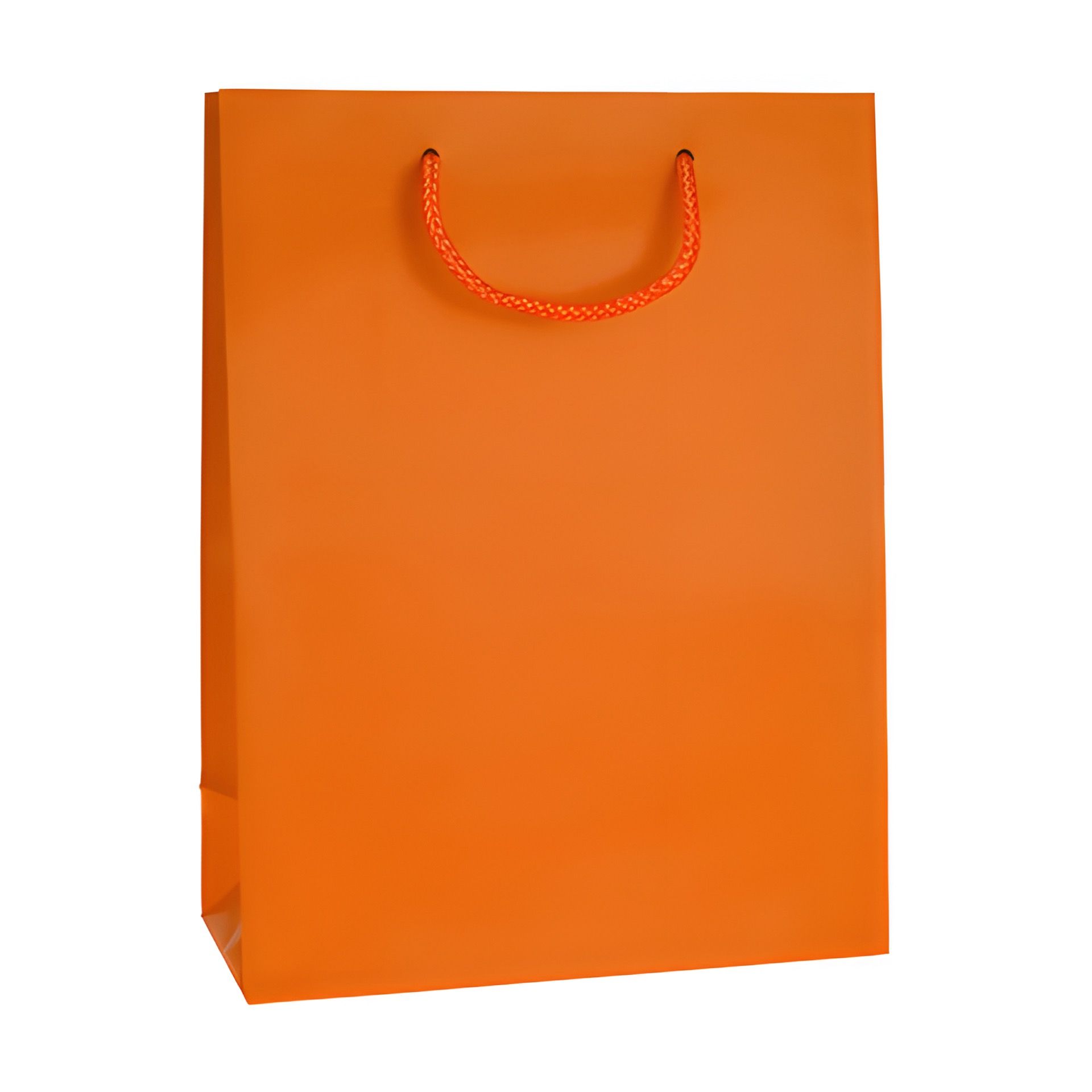 Geschenktüte orange, groß