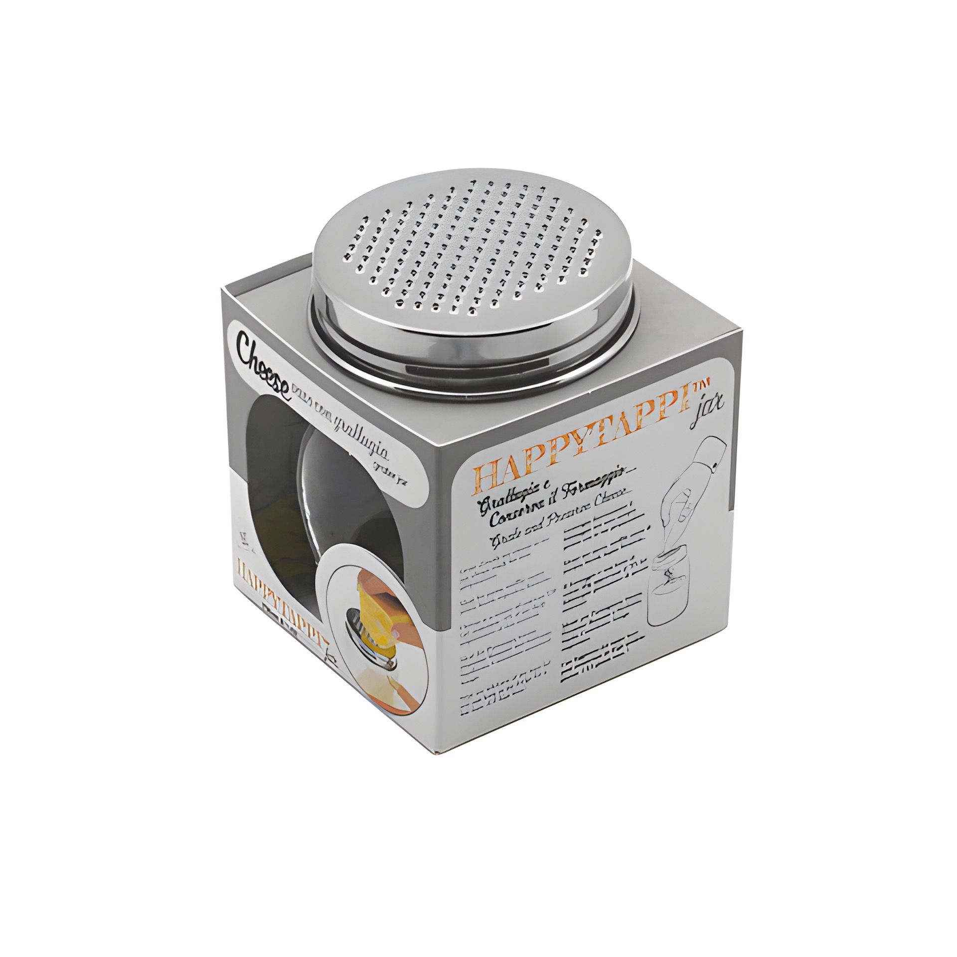 HappyTappi CT 70 Käsereibeglas 250 ml