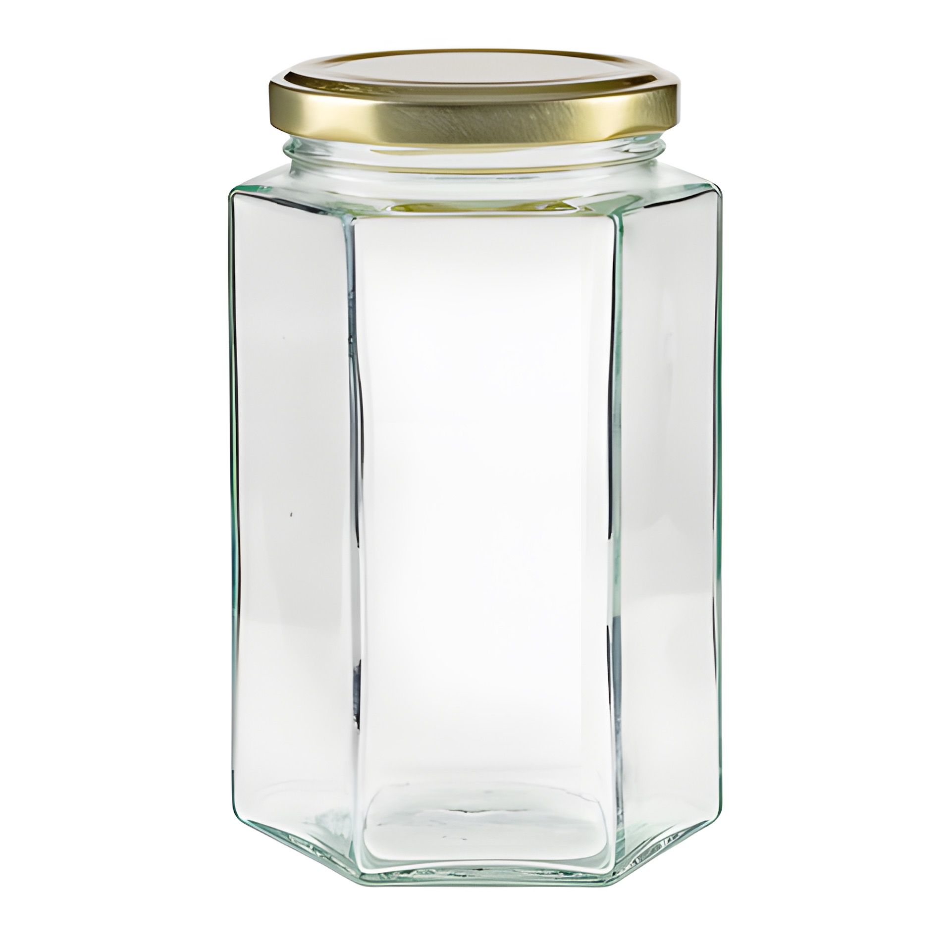 Sechskantglas 480 ml