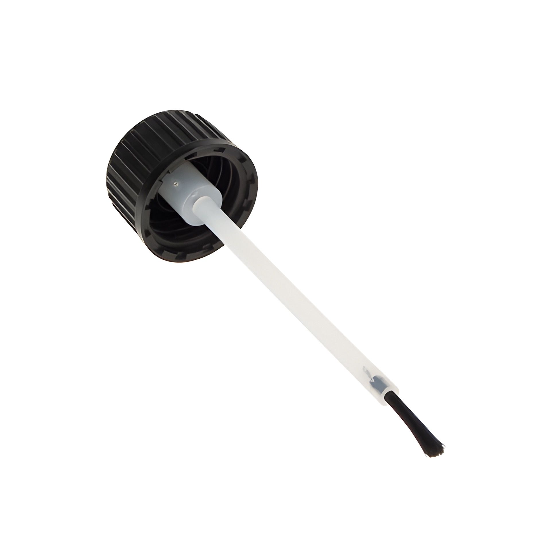 DIN 18 schwarz mit Pinsel für Tropfflasche 30 ml