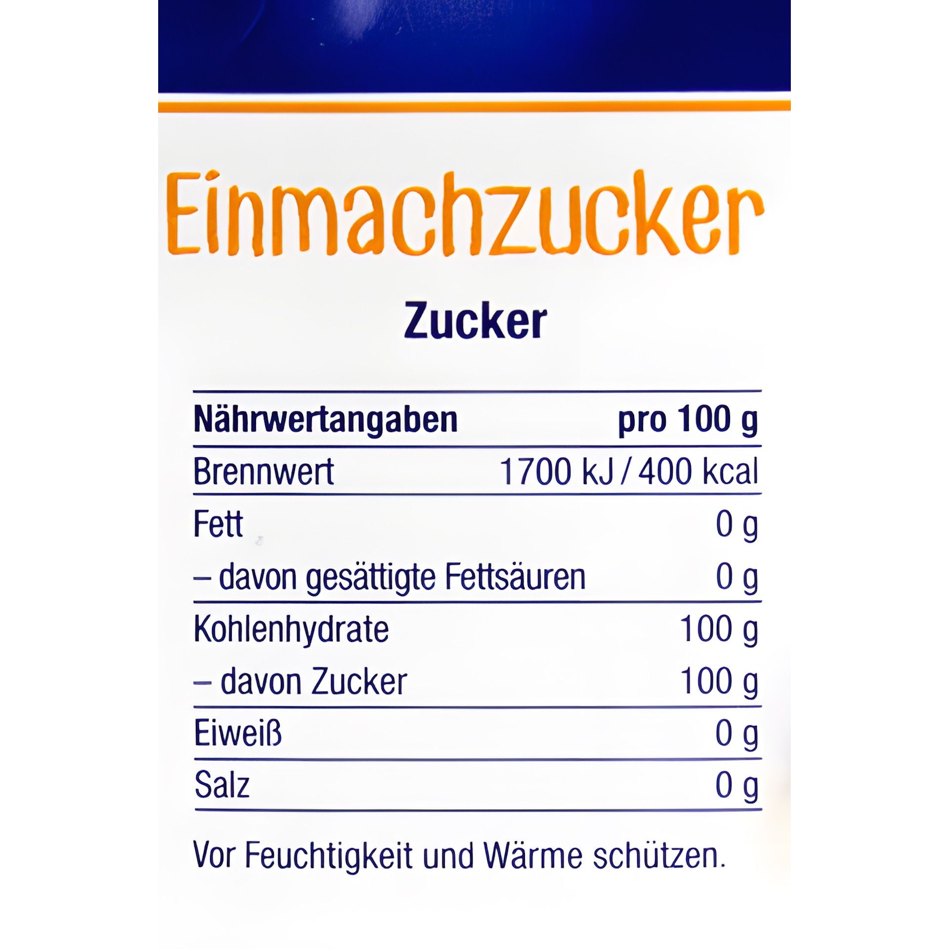 Einmachzucker, 1 kg