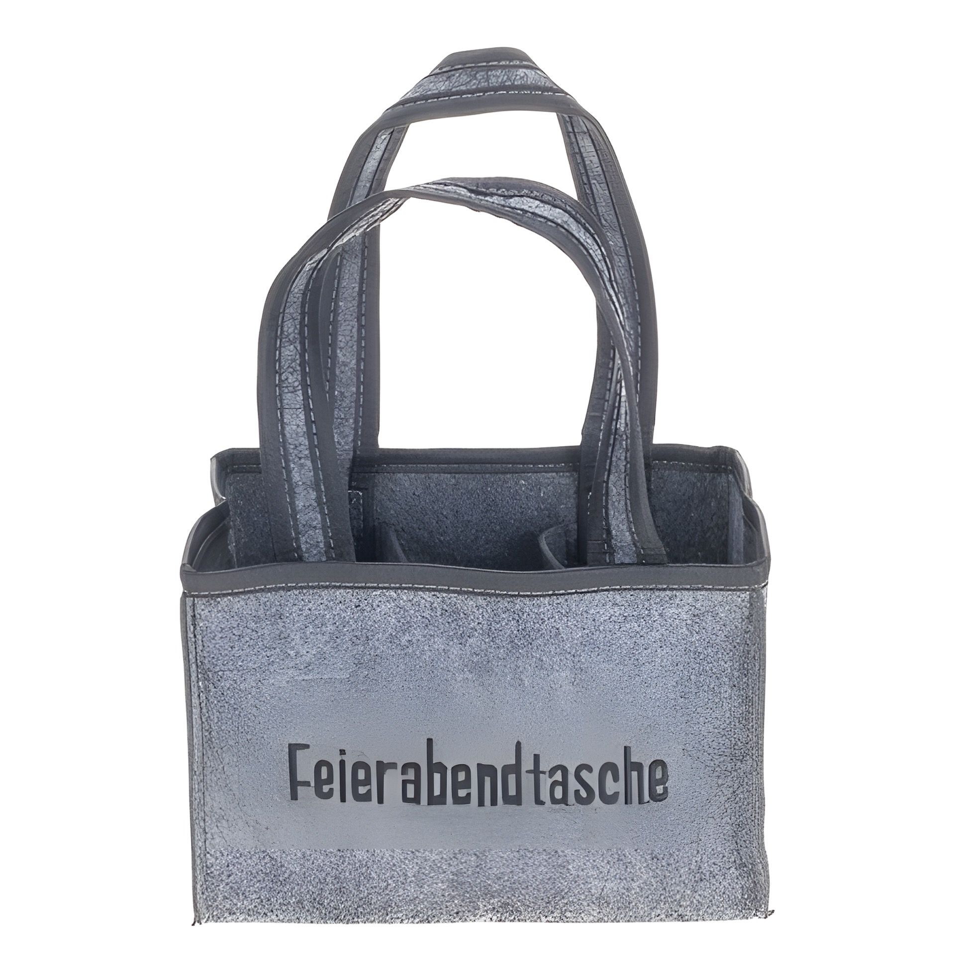 Flaschenträger 'Feierabendtasche' aus Filz, 23 x 14 x 15 cm