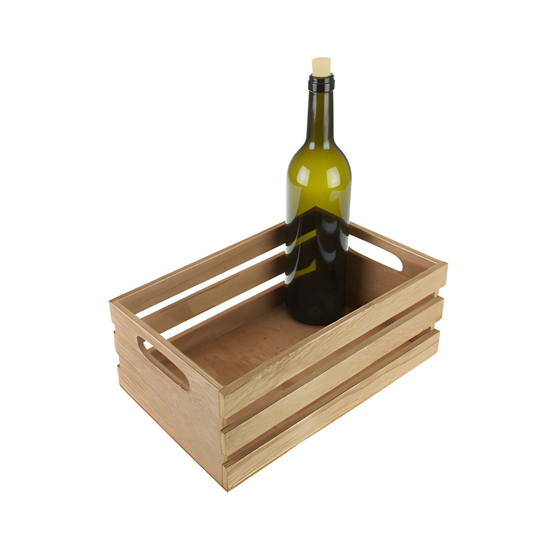 Holzkiste natur 31 x 19 cm