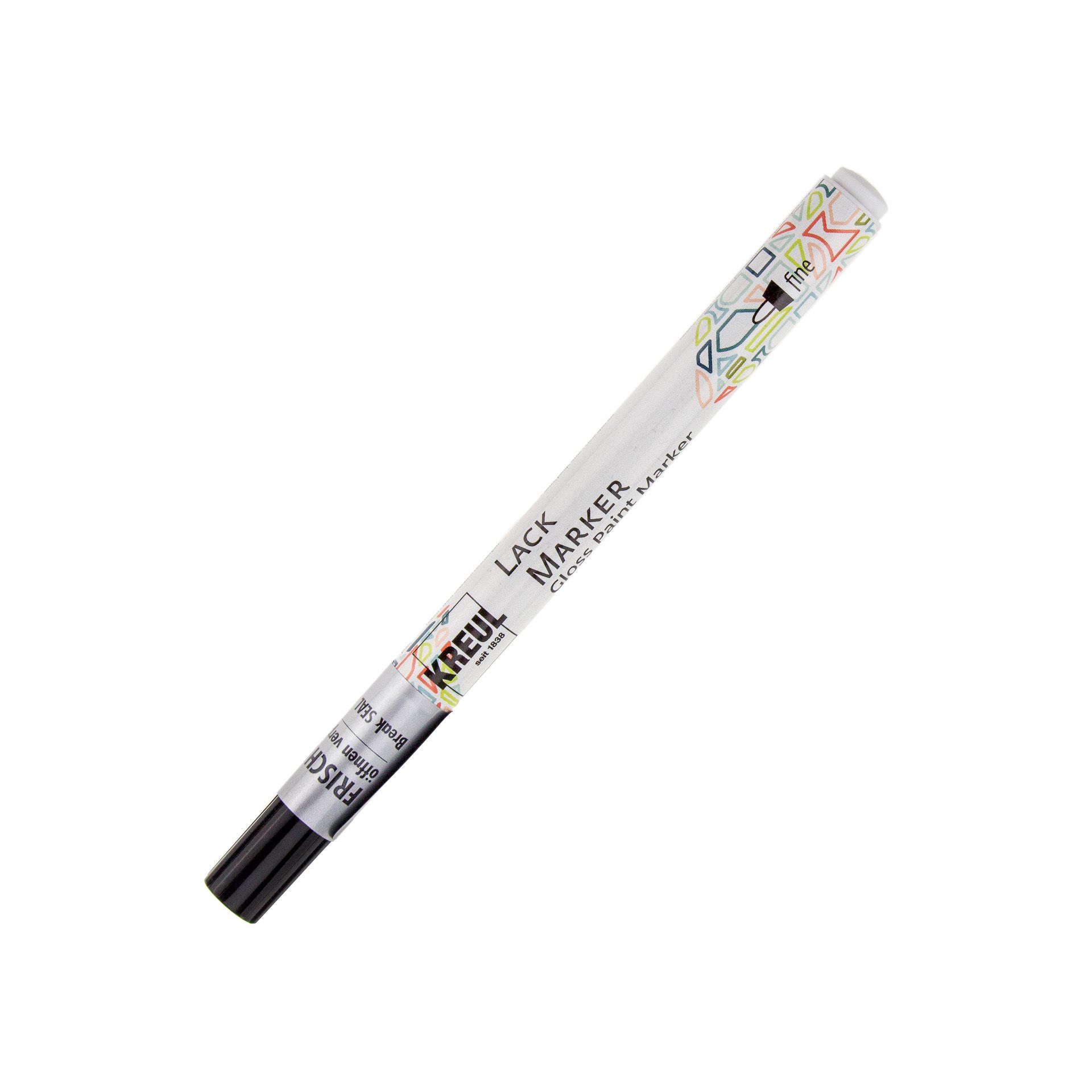 Lackmalstift fine schwarz