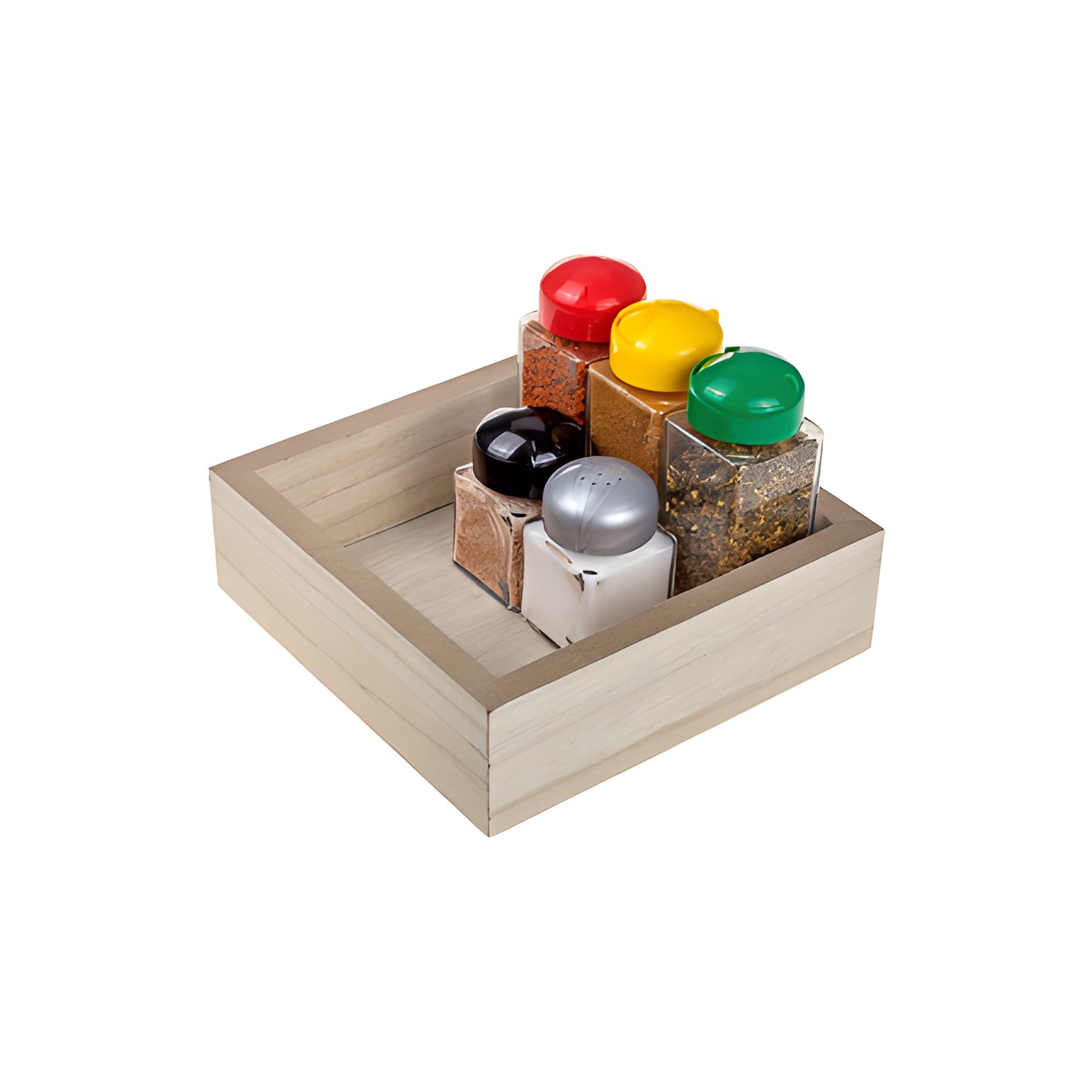 Holzkiste 17 x 17 x 5,3 cm