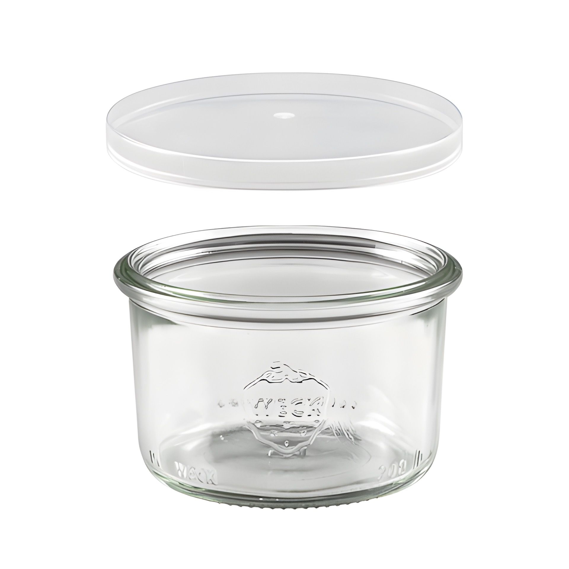 Servierglas 200 ml mit Schnappdeckel, 3er Set