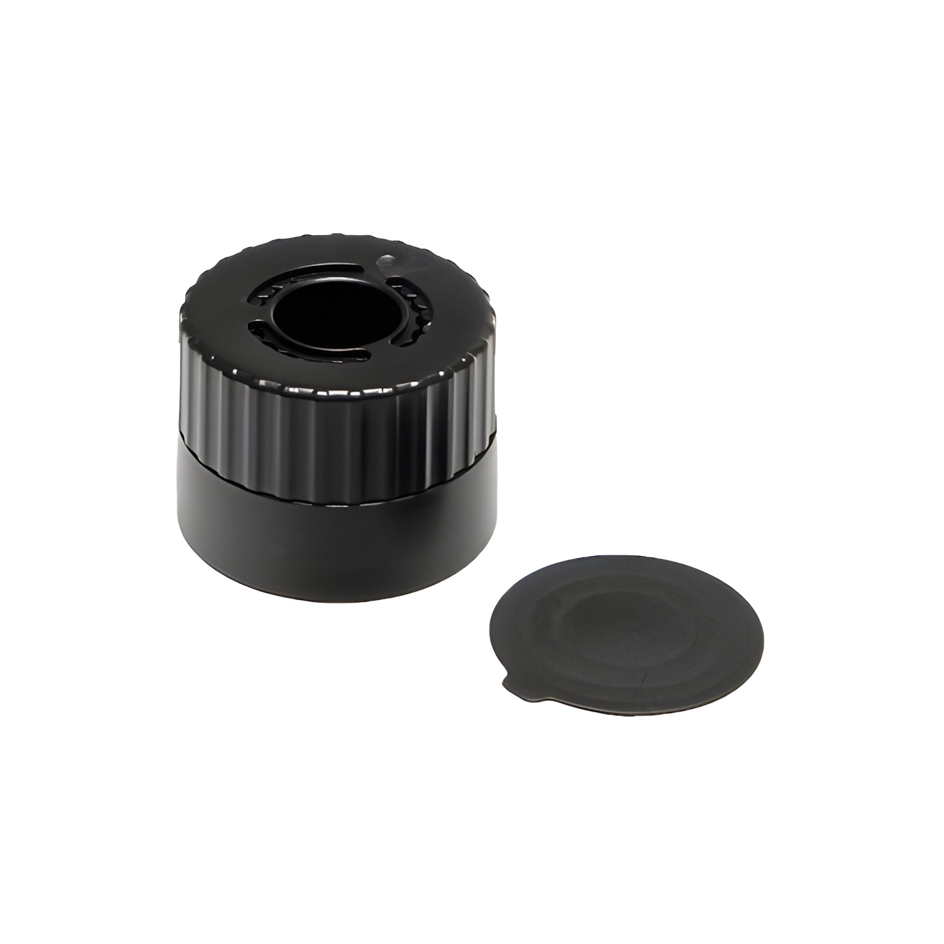 Gewürzmühle schwarz für Gewürzglas 95 ml und 100 ml