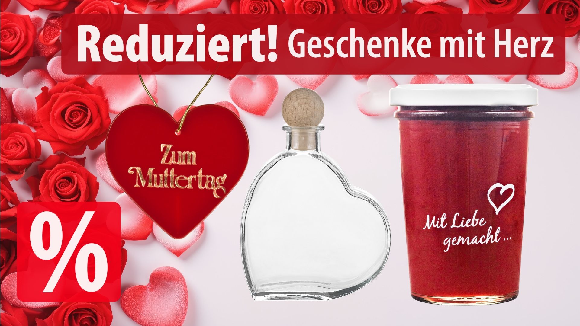 Geschenkartikel für den Muttertag