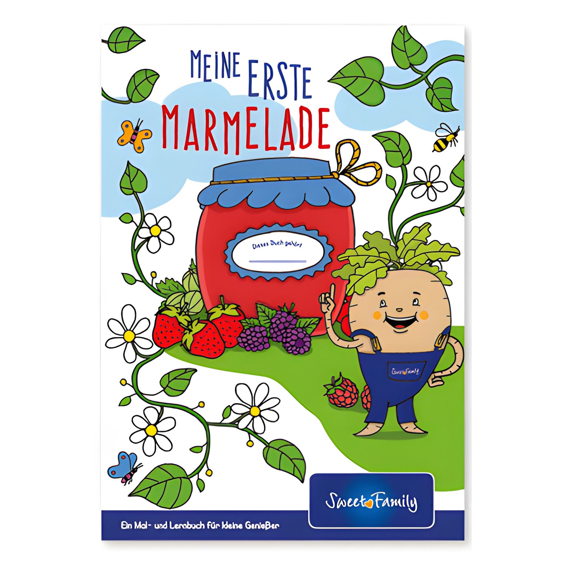 Mal- und Lernbuch 'Meine erste Marmelade'