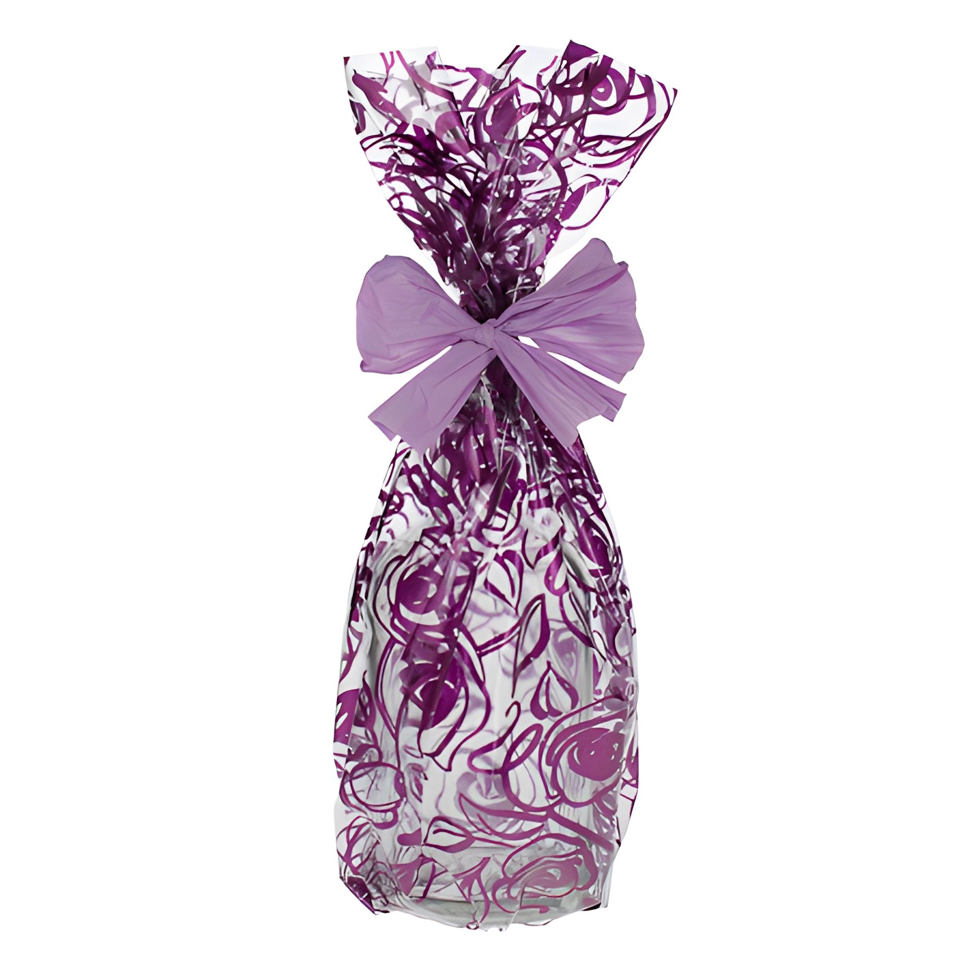 Schmuckbeutel 'Rosen' 15 x 25 cm violett, 50 Stück
