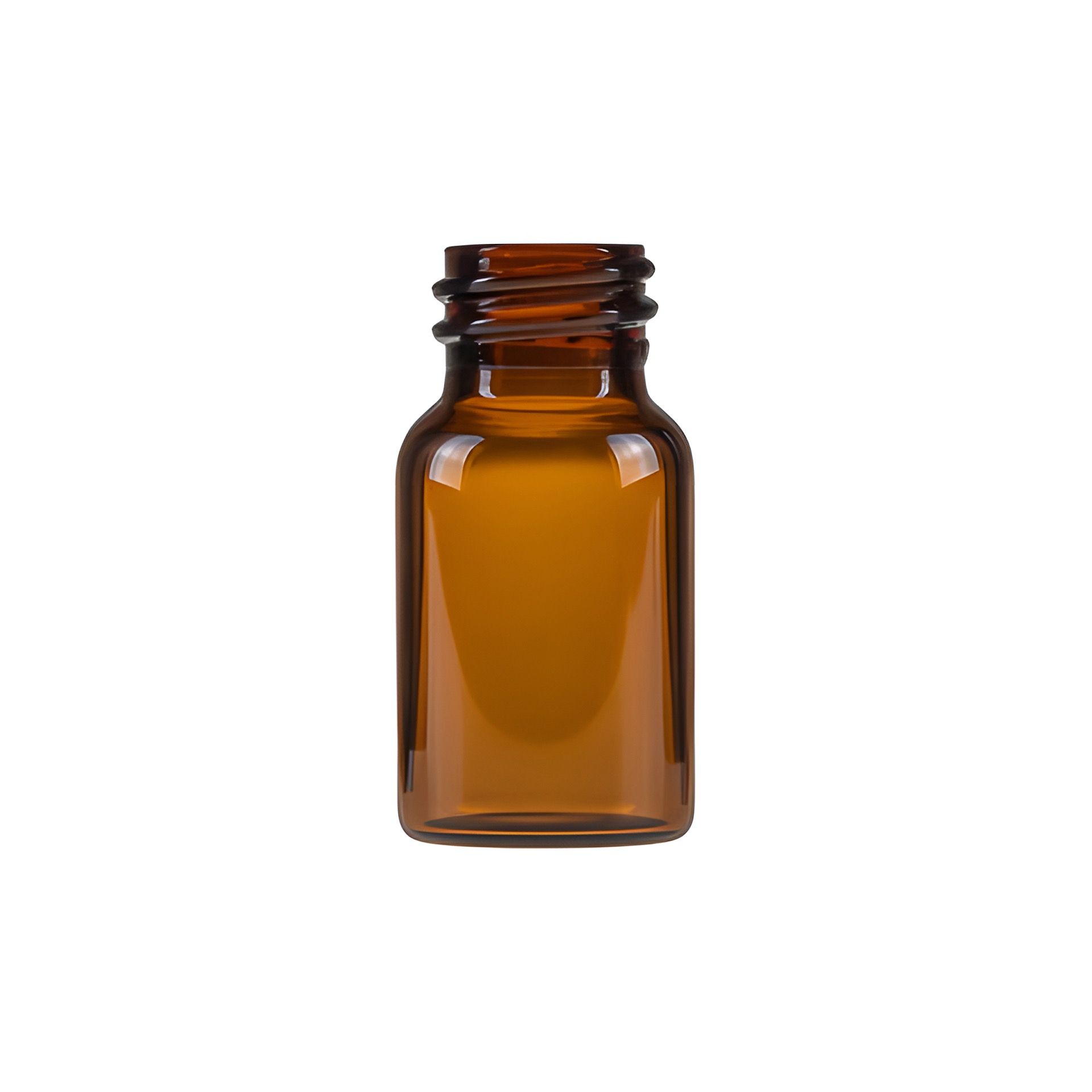 Glasflasche 3 ml braun