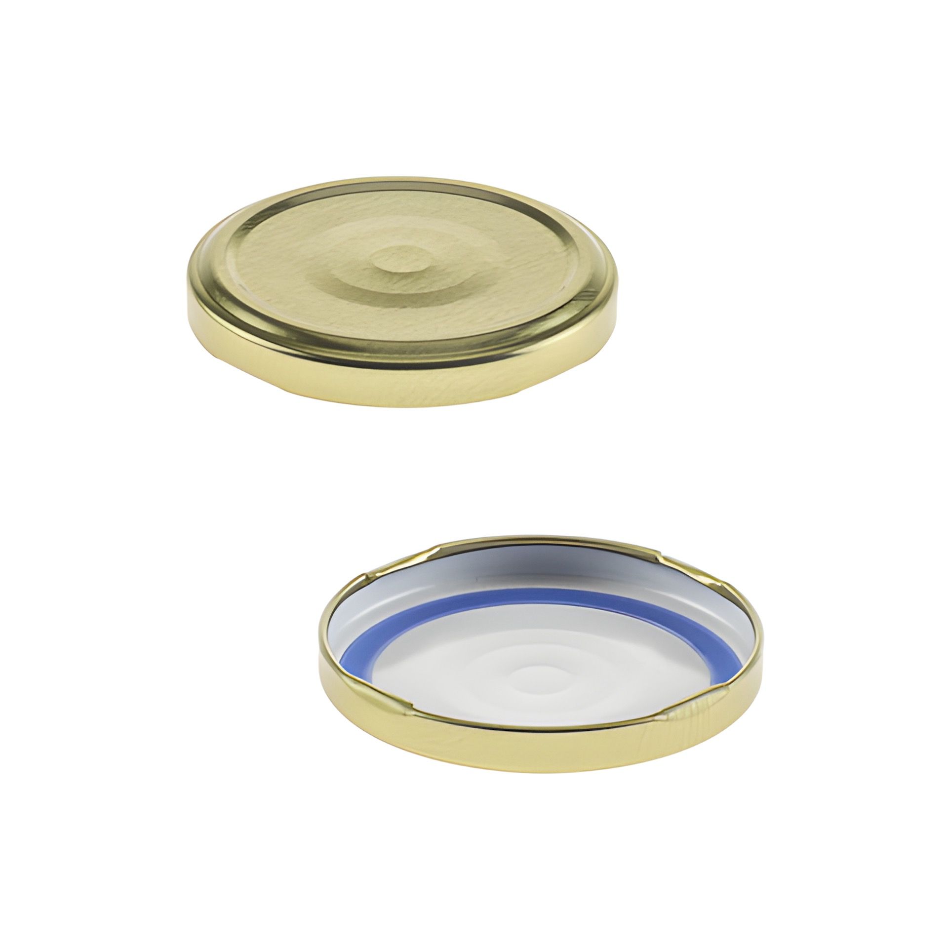 TO  70 gold past. mit Button BLUESEAL