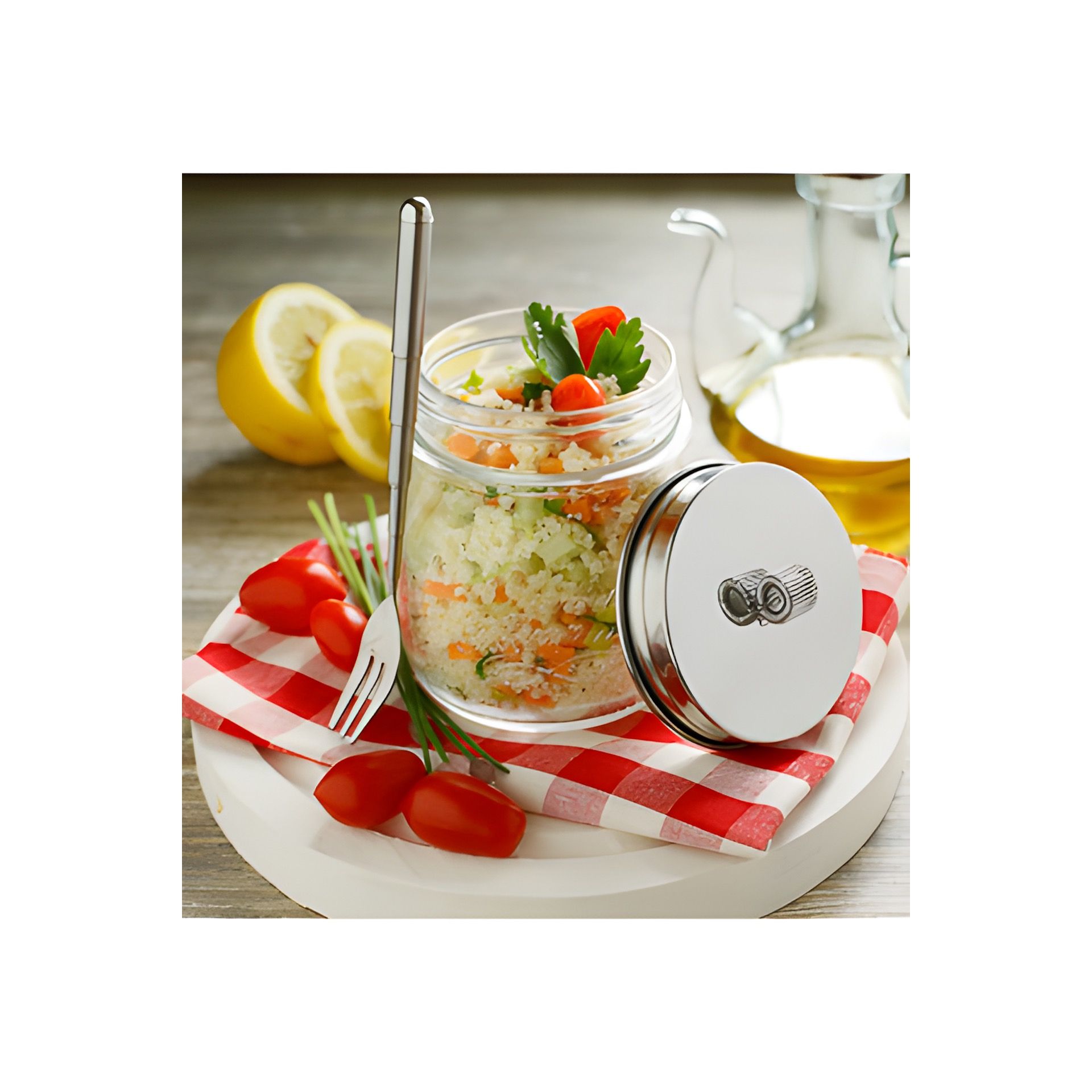 HappyTappi CT 70 Snackglas 250 ml mit Gabel