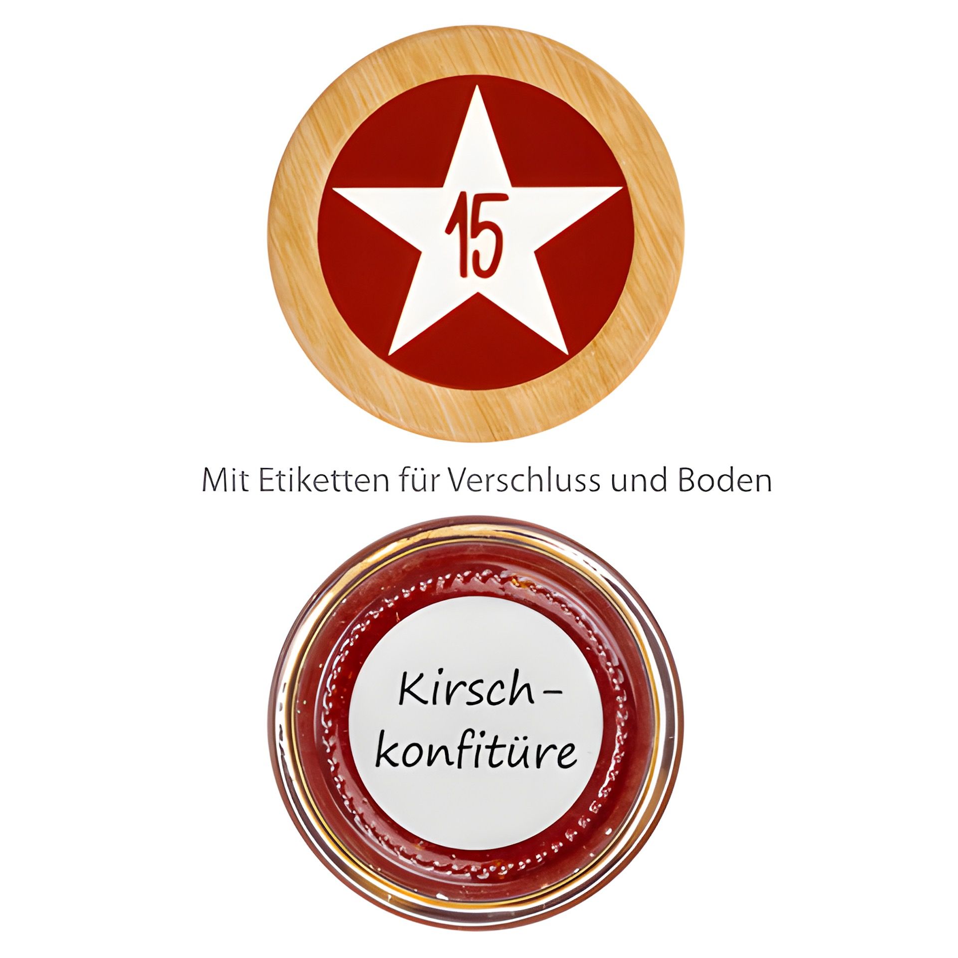 Adventskalender-Set 'Stapelglas' 2.0