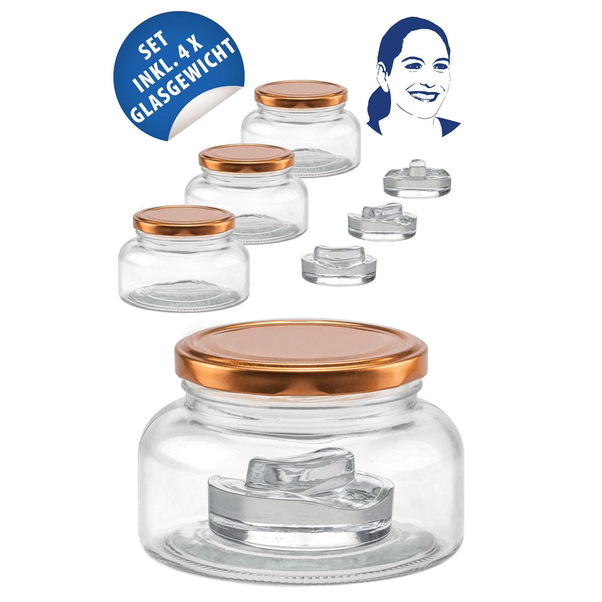 Steffis Fermentier-Set Provence 435 ml, 4 Stück