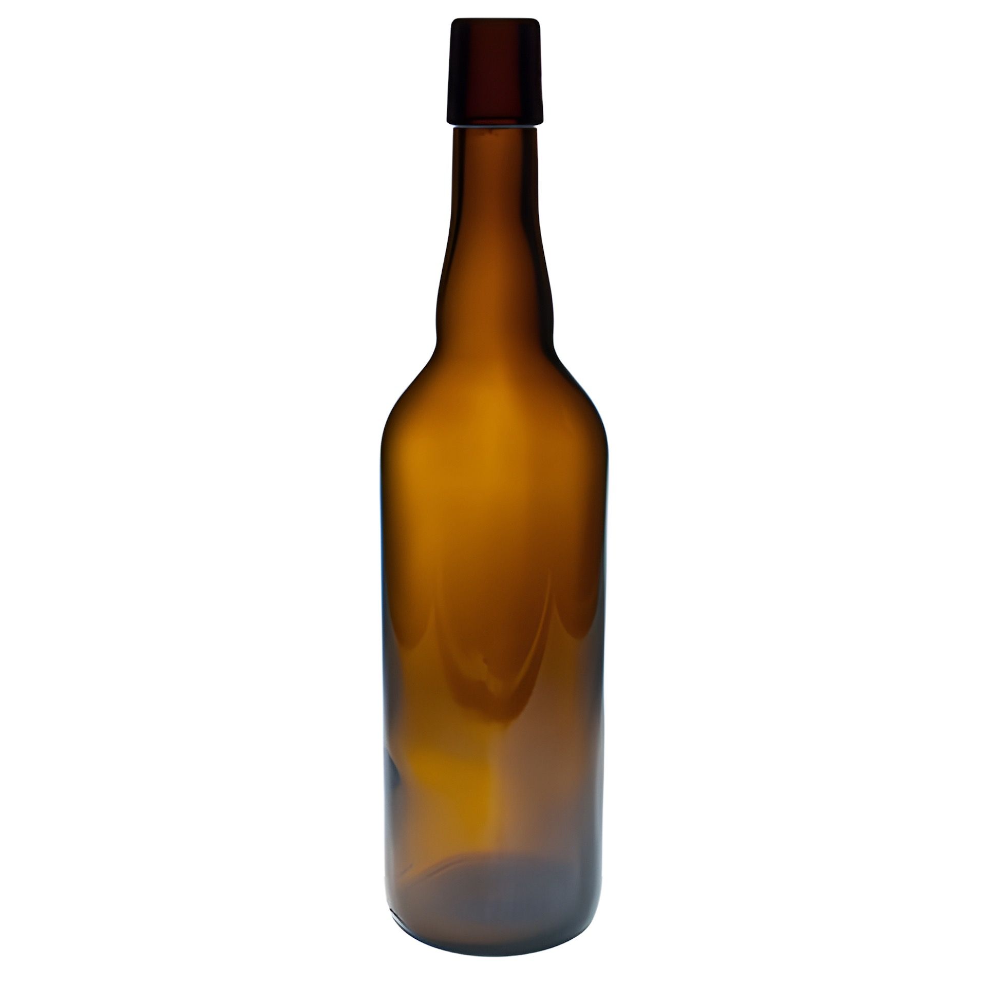 Bügelflasche  750 ml braun