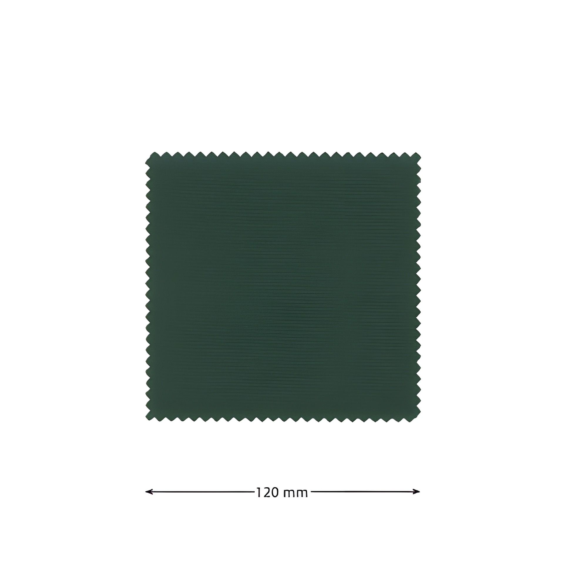 Deckchen 120 mm grün