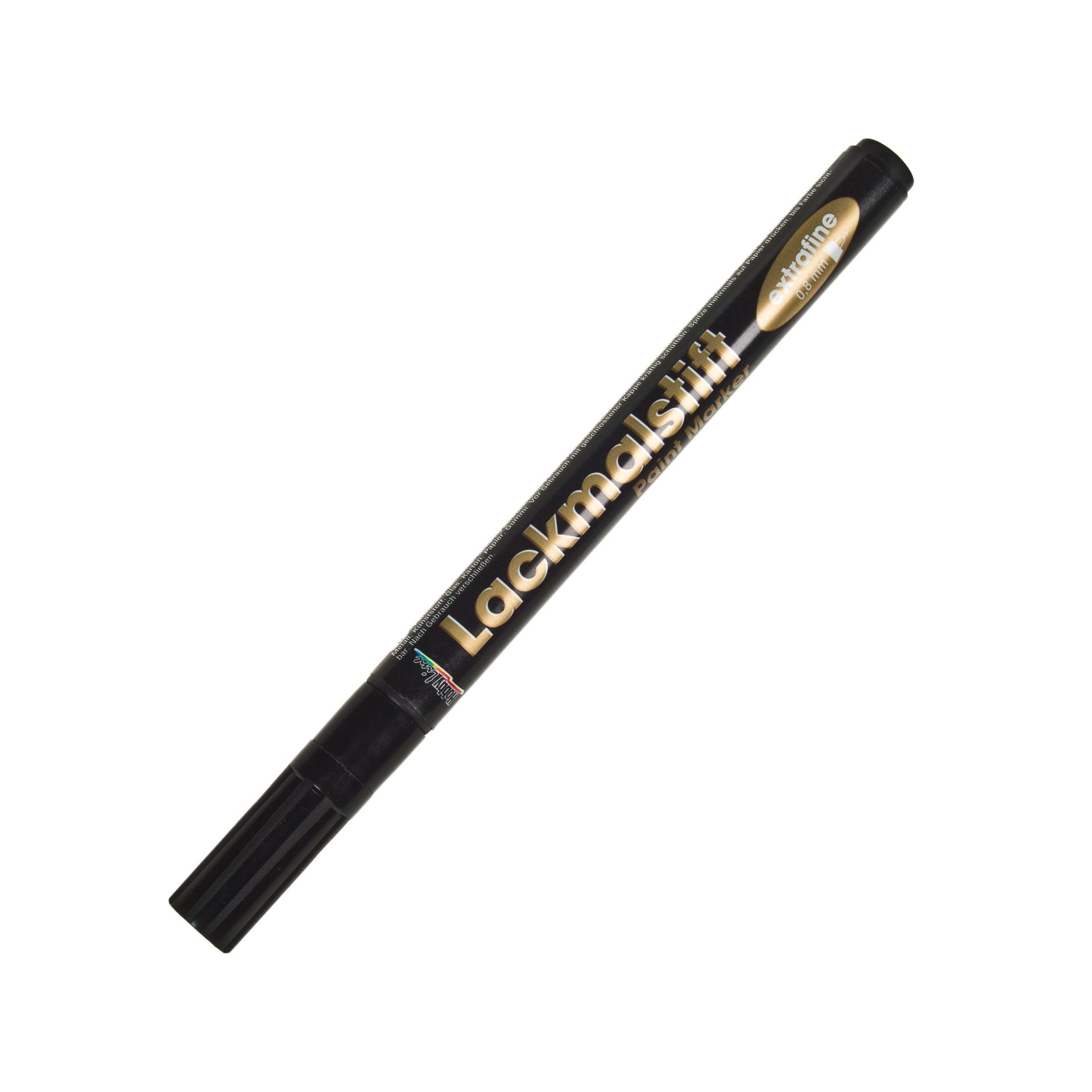 Lackmalstift extrafine schwarz