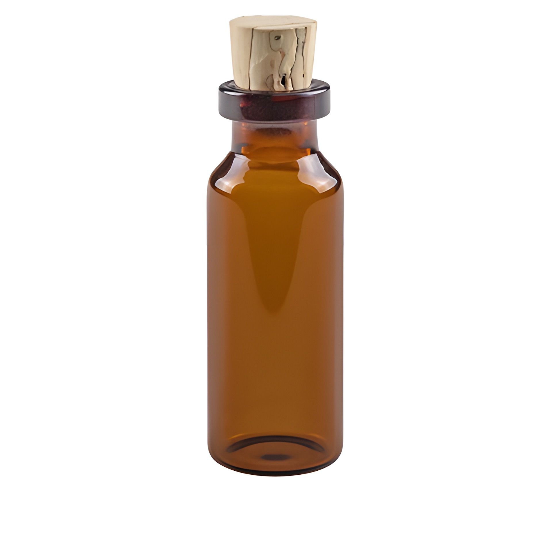 Minikorkenglas 5 ml braun