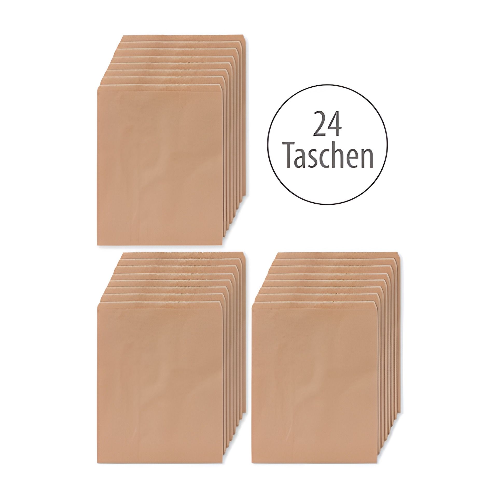 Adventskalender Beutel 20 x 26 cm, 24 Stück