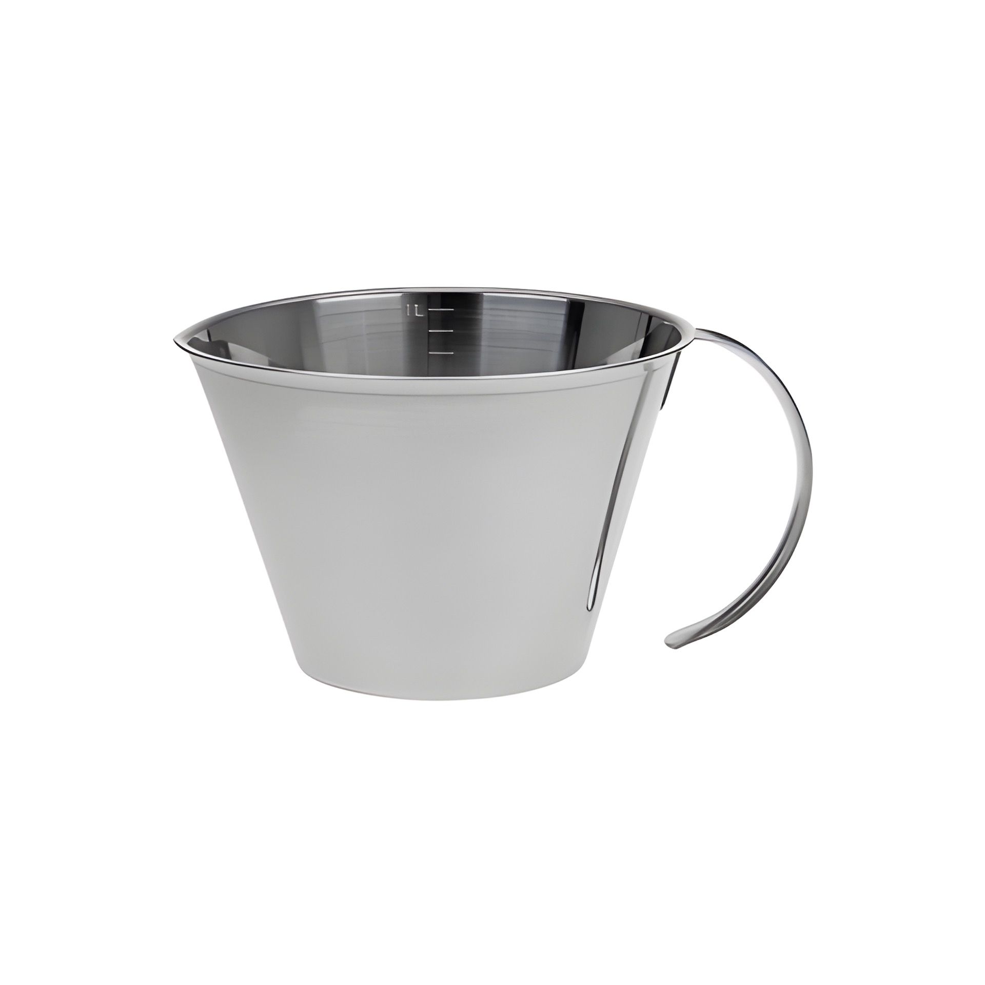 Messbecher Edelstahl 1000 ml