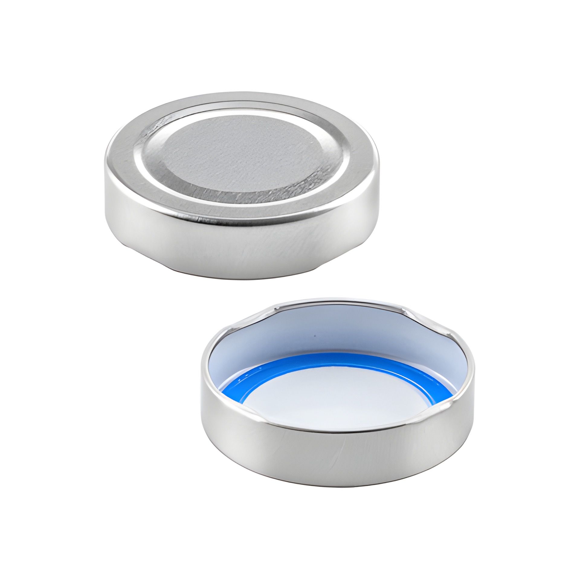 TO  58 Deep silber für Kaltabfüllung BLUESEAL