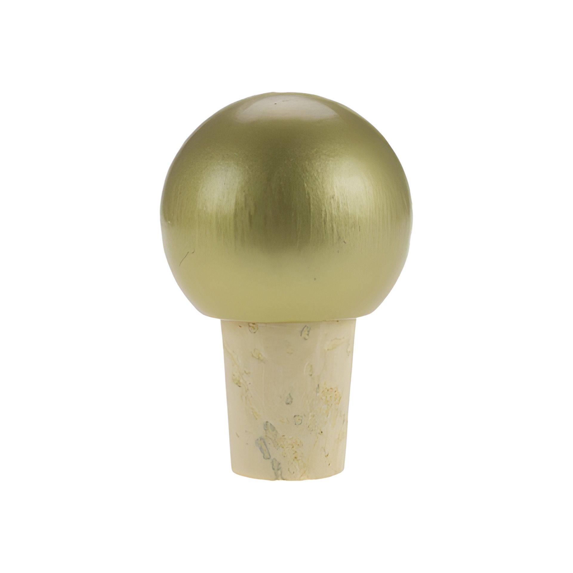 Deko-Korken 13/15 mit Holzkugel gold Ø 28 mm