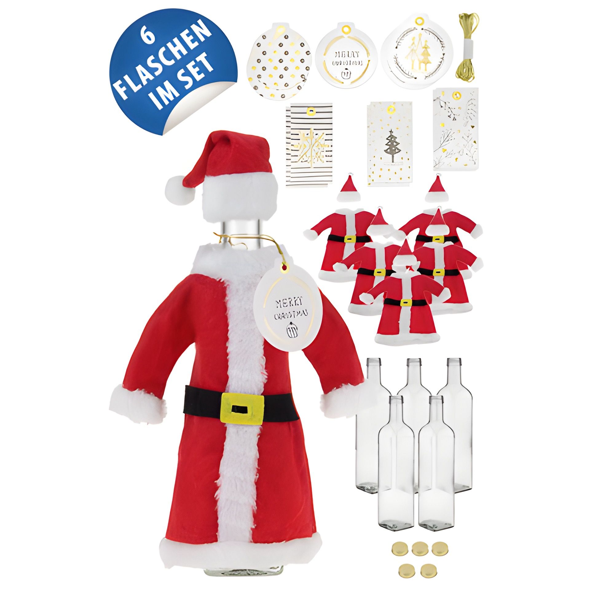 Weihnachts-Marasca 500 ml, 6er Set