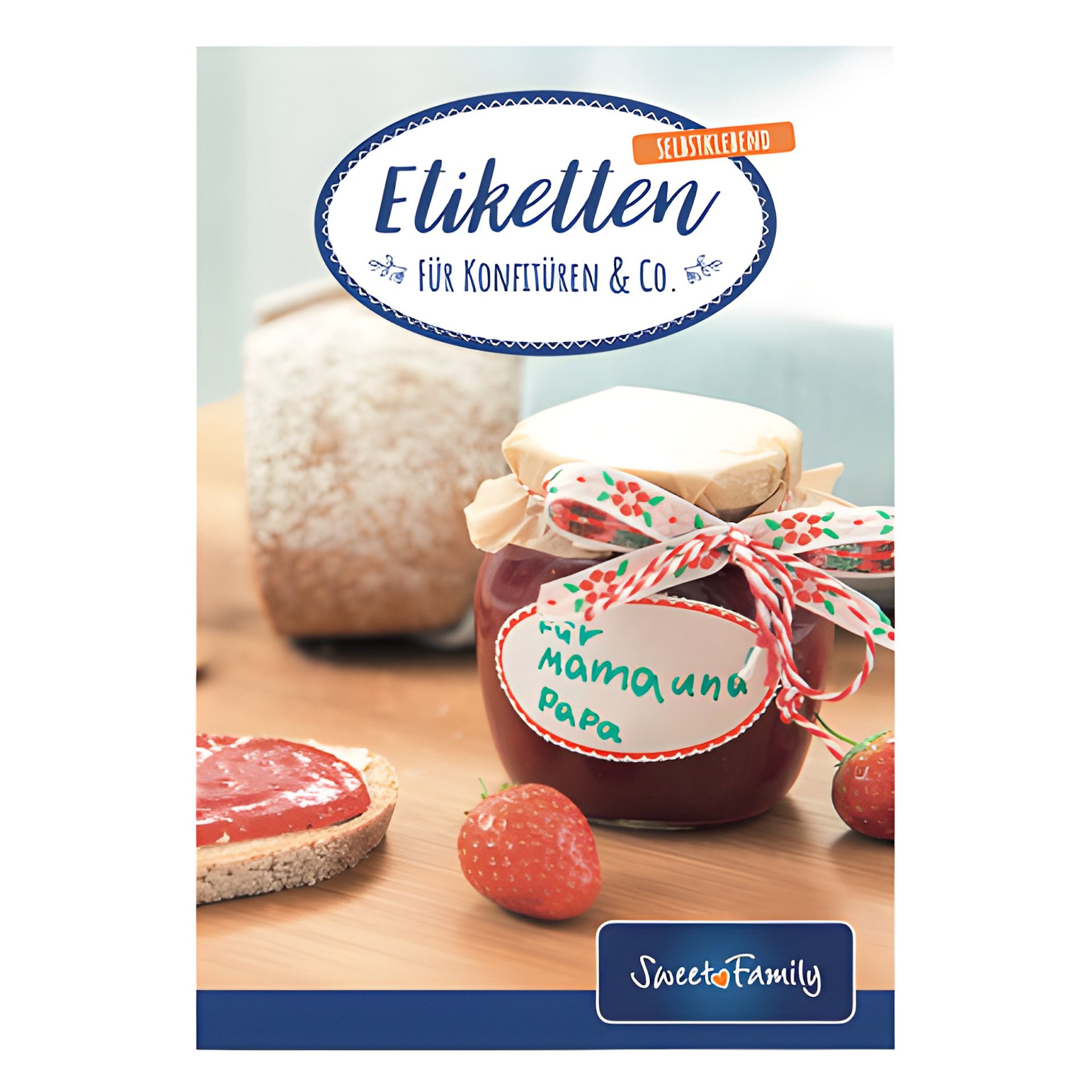 Etikettenheft selbstklebend