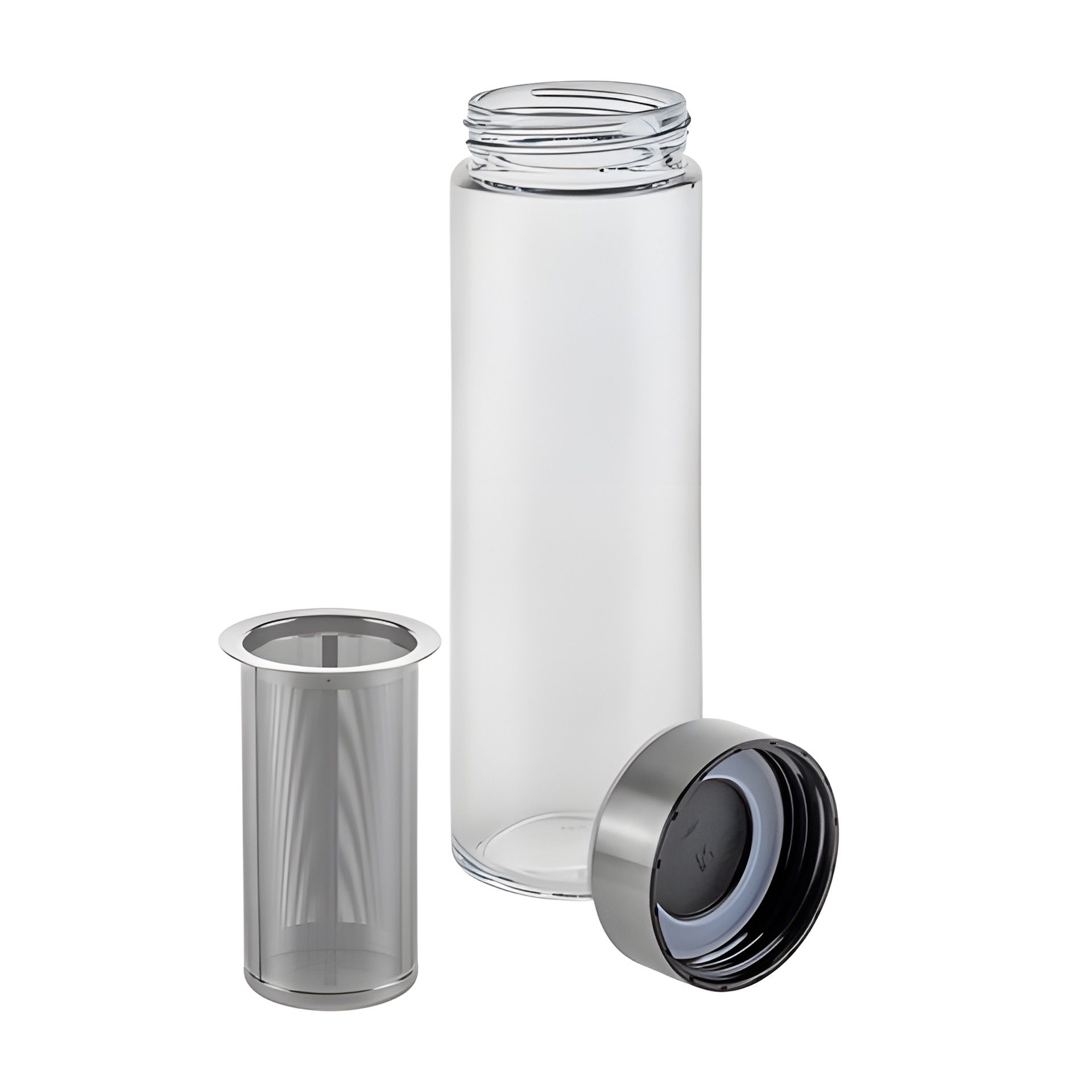 Glasflasche Simax 'Exclusive'  500 ml mit Siebeinsatz