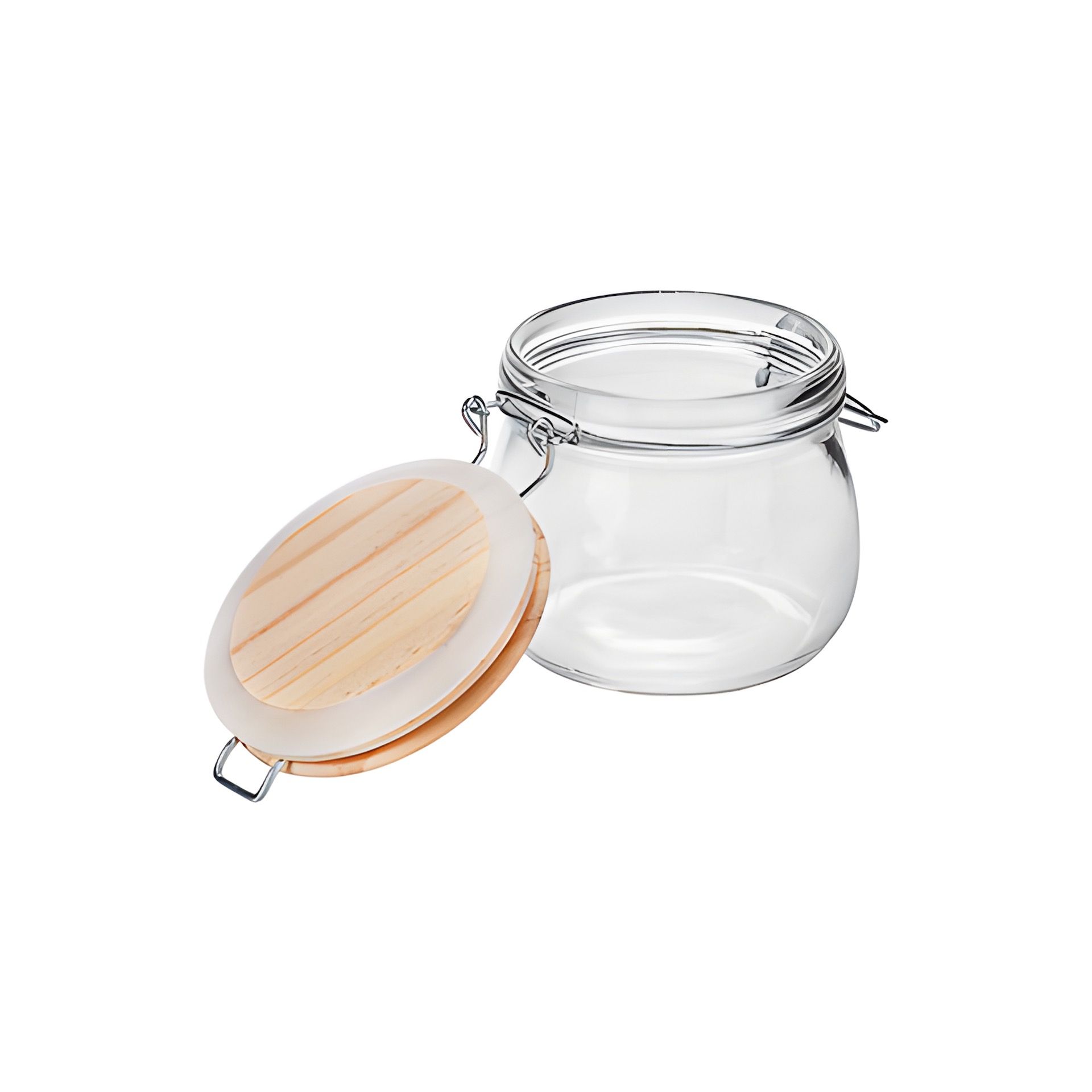 Bügelglas  600 ml mit Tafel