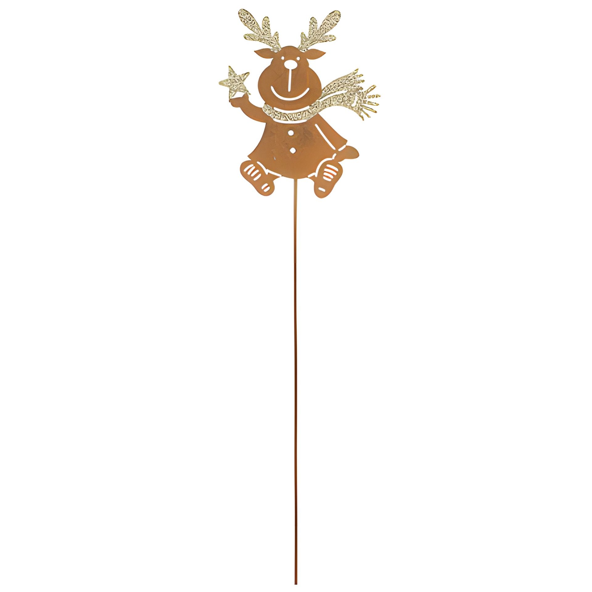 Pflanzenstecker 'Rentier', 28 cm