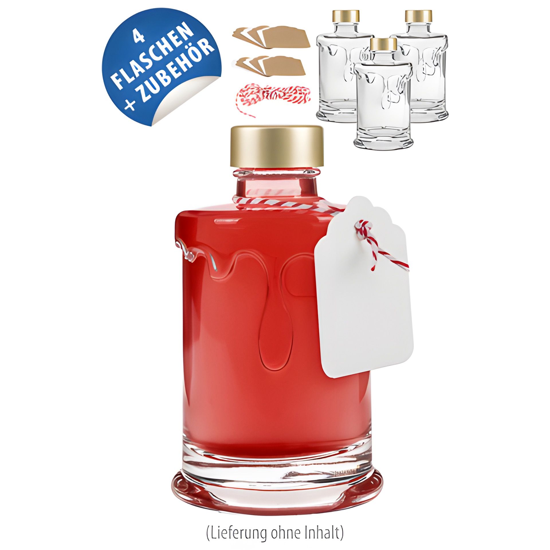 Kerze 200 ml, 4er Set