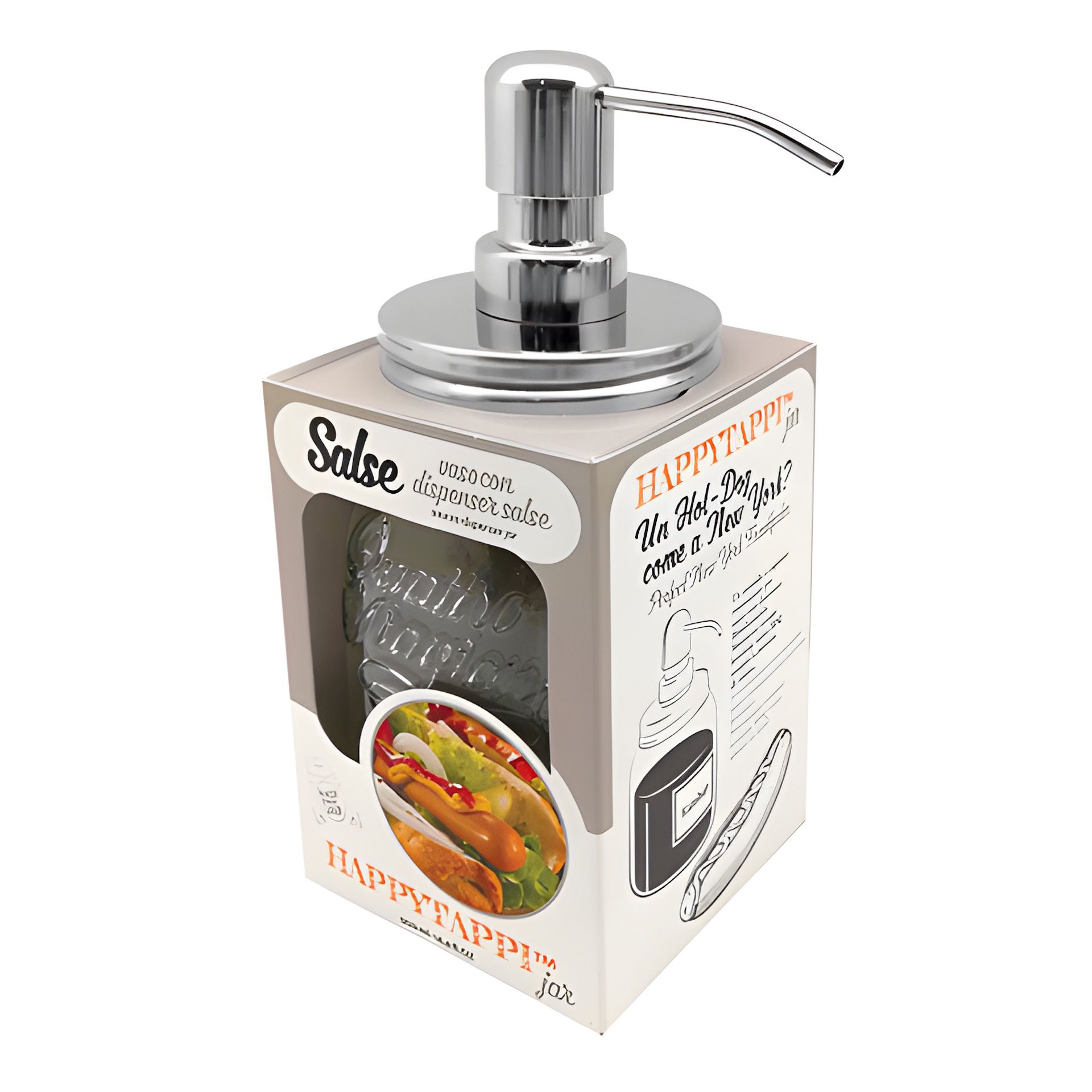 HappyTappi CT 70 Soßenspenderglas 500 ml