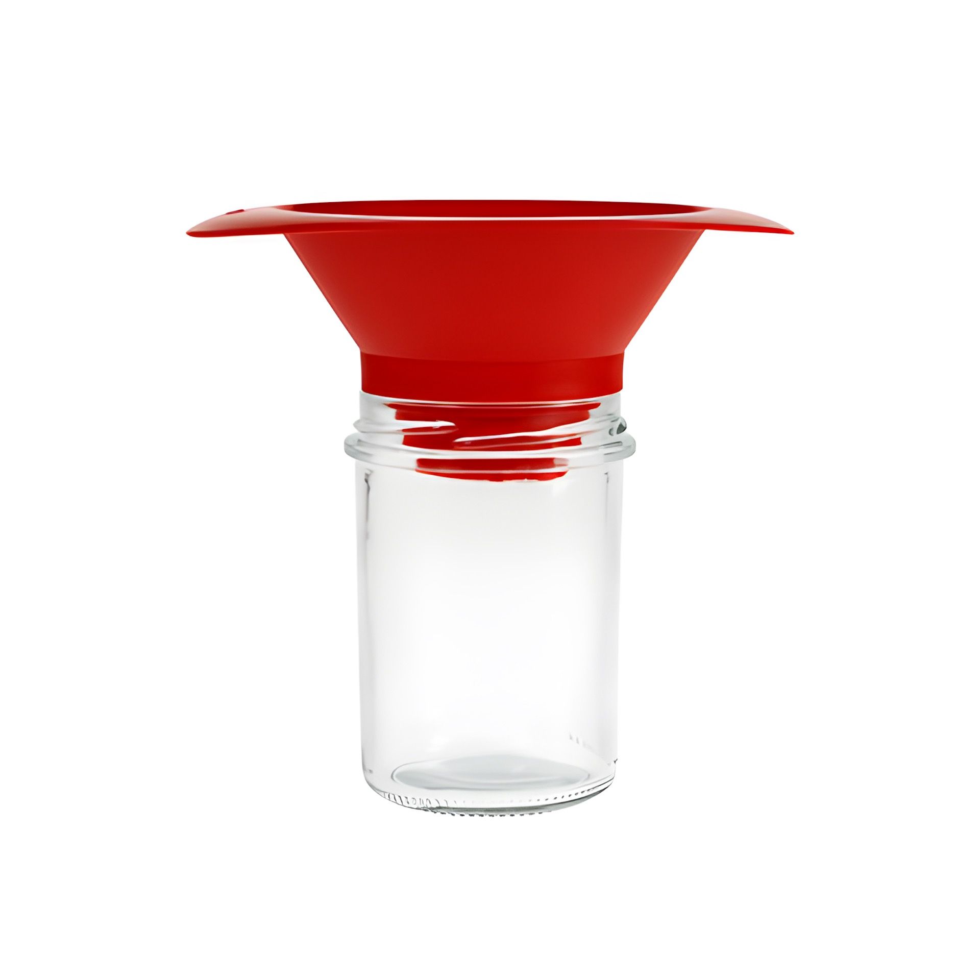Komplett-Set Sturzglas 230 ml TO 66 rot mit vielen Extras