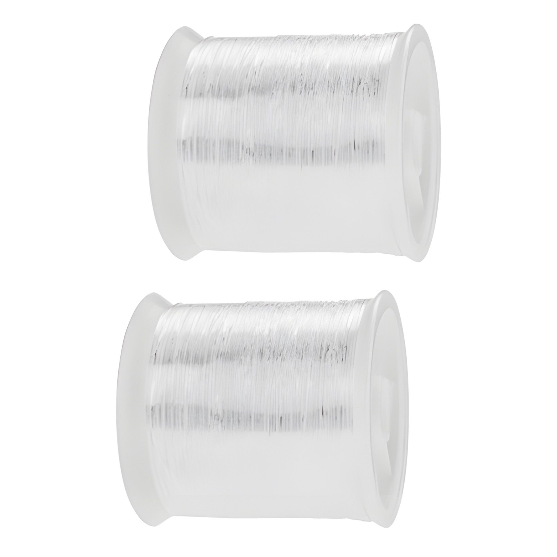 Dekoschnur transparent 16 m, 2 Rollen