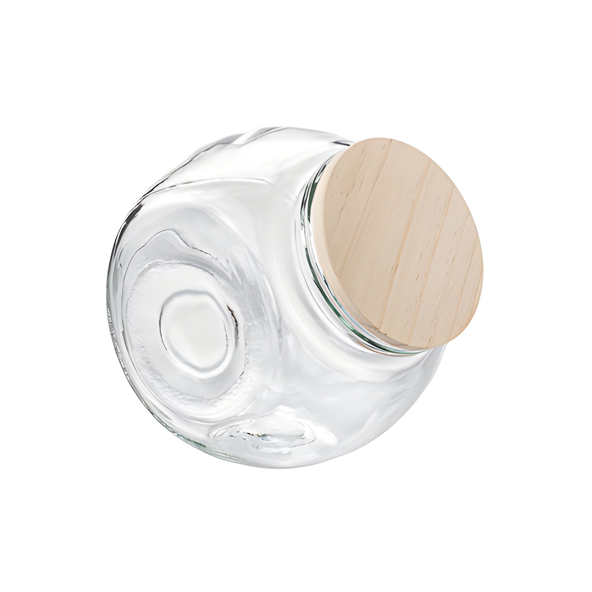 Bonbonglas 2100 ml mit Holzdeckel
